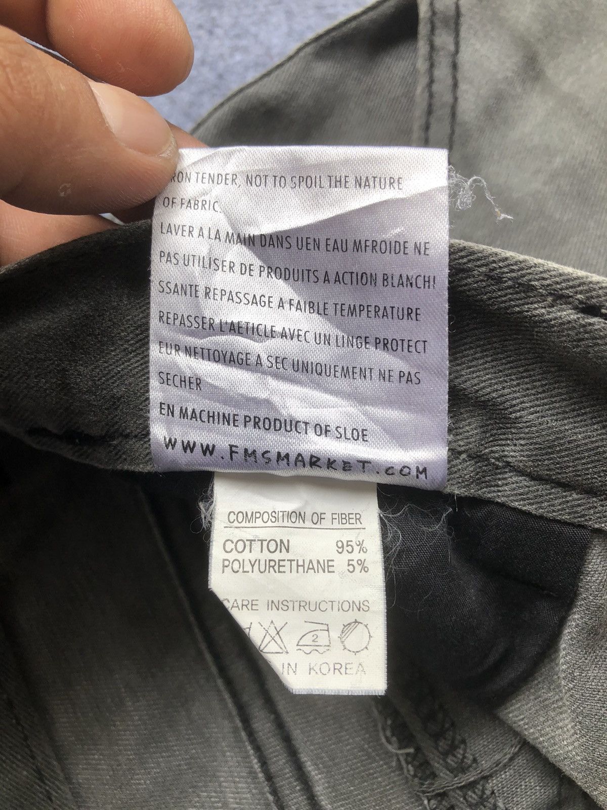 Japanese Brand Rare🔥Vtg Farmers Market Cargo Jeans Pants Multipocket Size US 35 - 10 Thumbnail