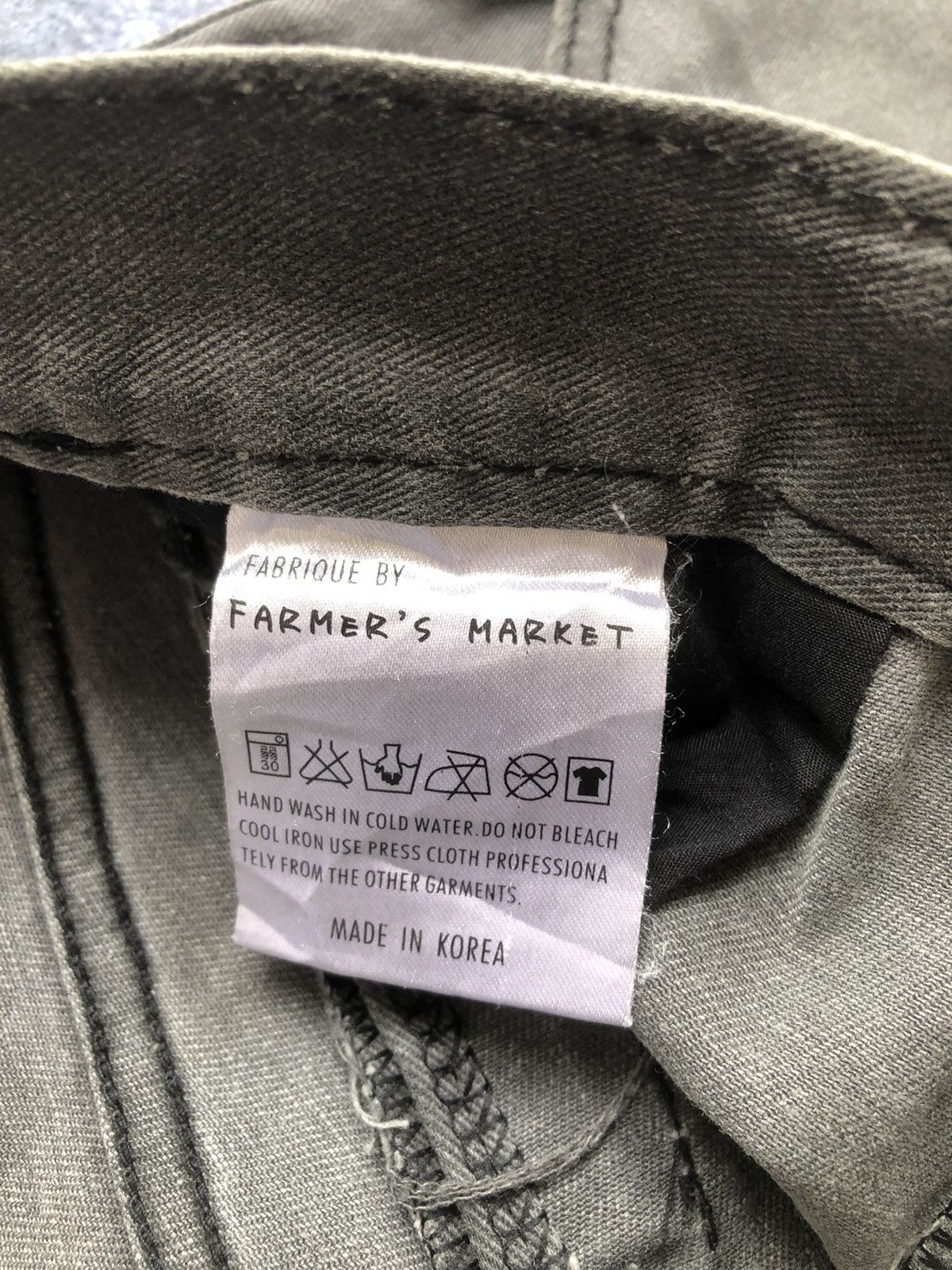 Japanese Brand Rare🔥Vtg Farmers Market Cargo Jeans Pants Multipocket Size US 35 - 9 Thumbnail