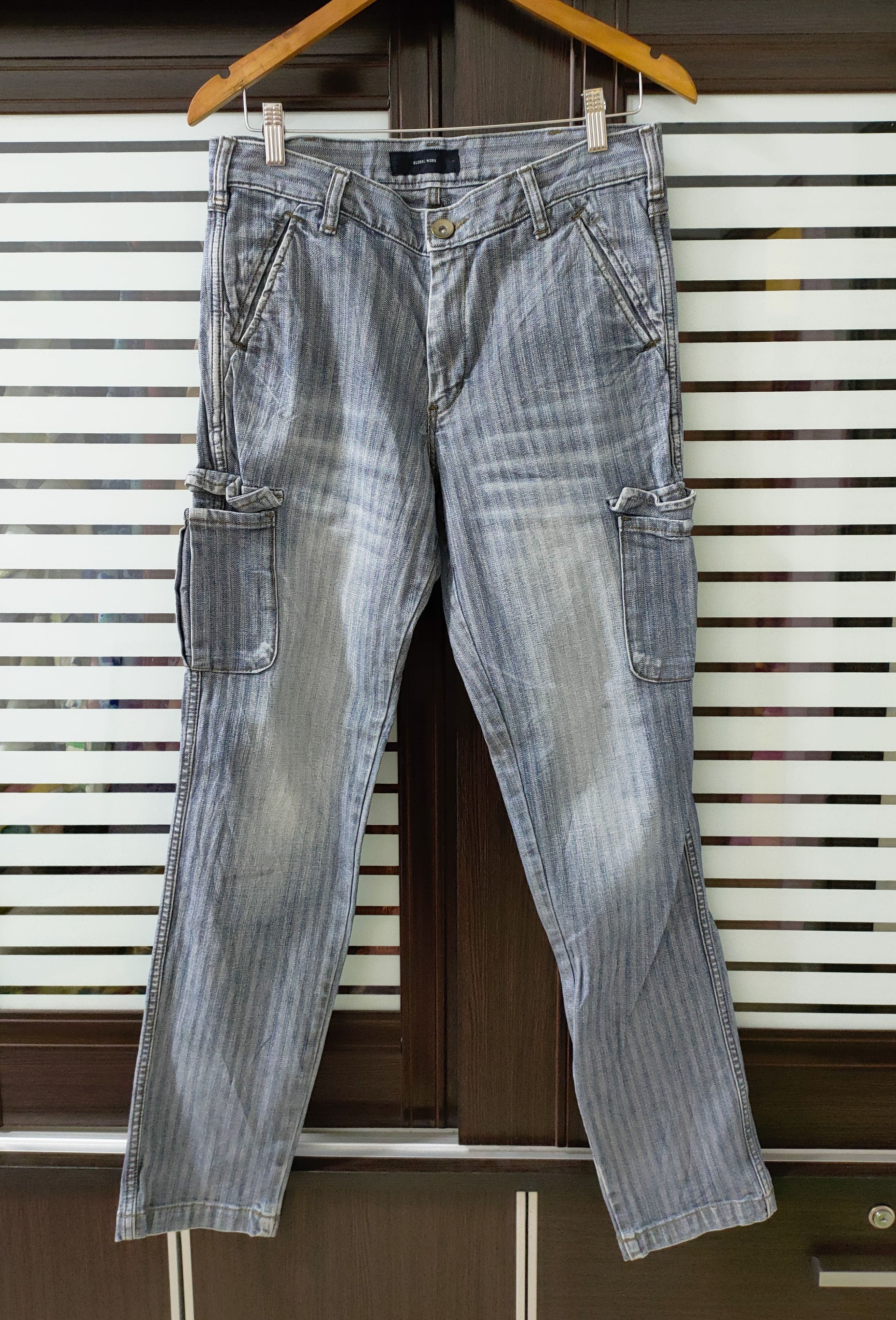 🔥Japanese Brand Global Work Multipocket Denim🔥