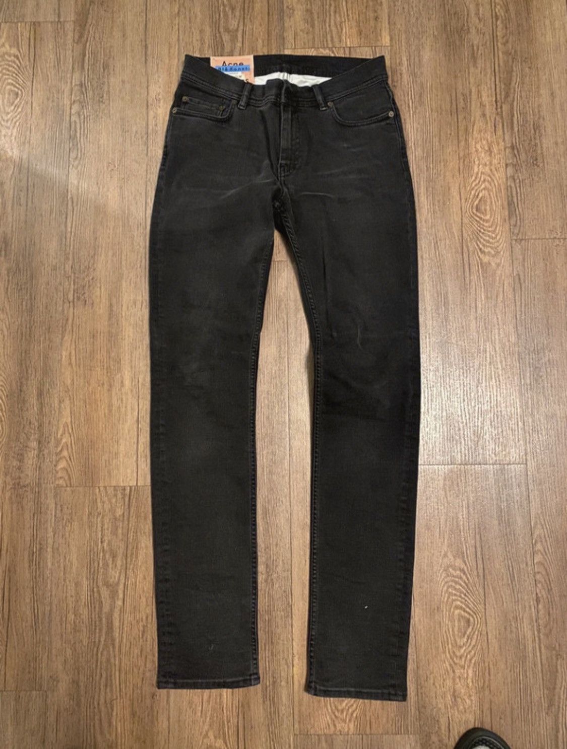 image of Acne Studios Denim in Black, Men's (Size 30)