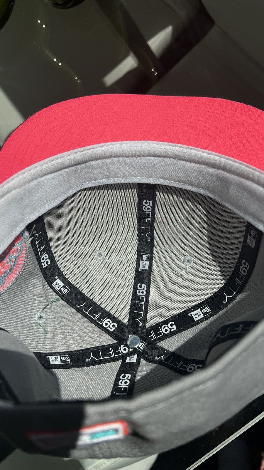 New Era 7 1/2 florida marlins gently used New era fitted Size ONE SIZE - 3 Thumbnail