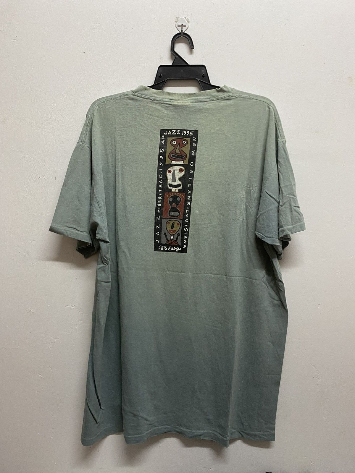 Band Tees × Vintage Vintage 90’s Jazz New Orleans Tee Size US XL / EU 56 / 4 - 6 Thumbnail