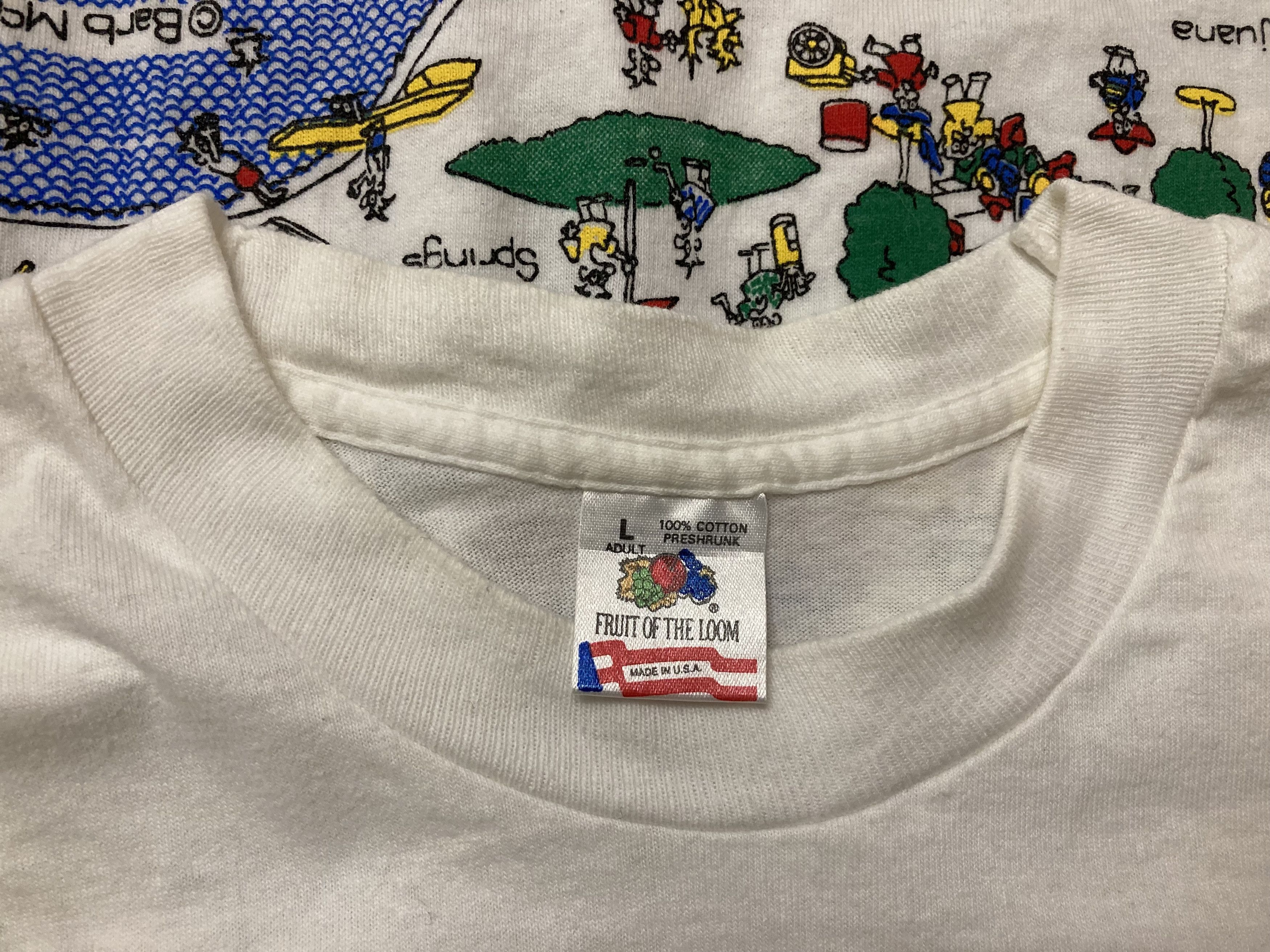 Hook-Ups Vintage California Barb Mc Clain Single Stitch Tee Size US M / EU 48-50 / 2 - 3 Thumbnail