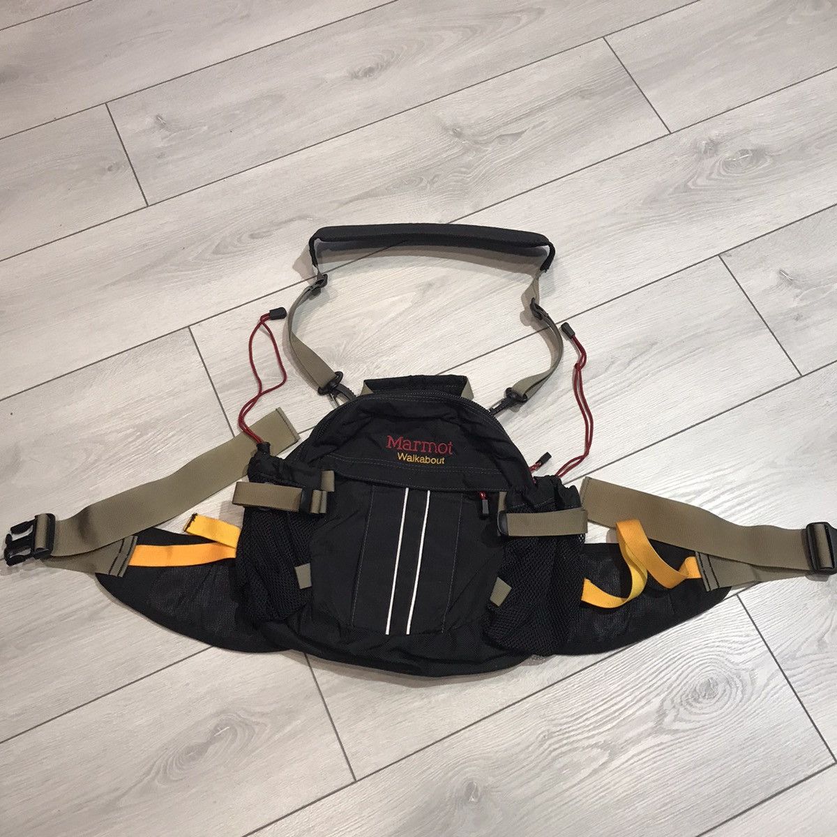 Gorpcore Crossbody Marmot Sling Bag Vintage Adidas Feyenoord