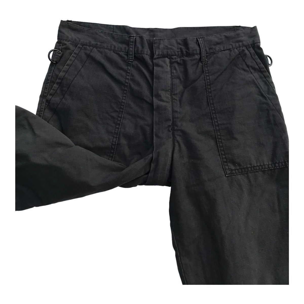 Neighborhood Neighborhood Shorts Zipper Bondage Punk Style Sun Faded Pant Size US 32 / EU 48 - 3 Thumbnail