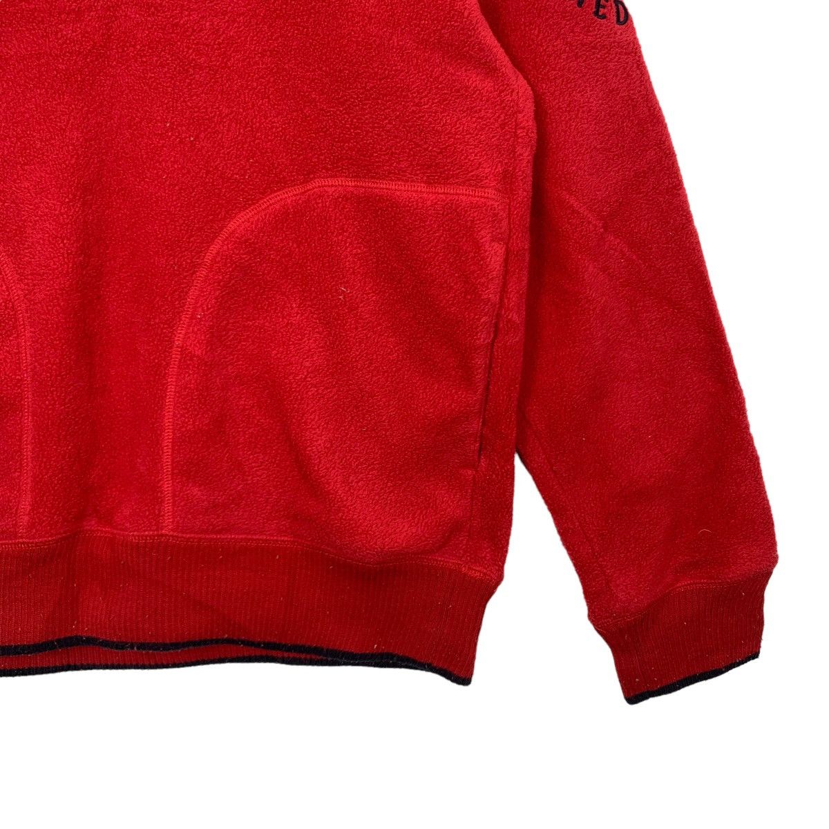 MLB × Vintage Vintage 90s Washington Red Sox MLB Sportswear Fleece HalfZip Size US XL / EU 56 / 4 - 4 Thumbnail