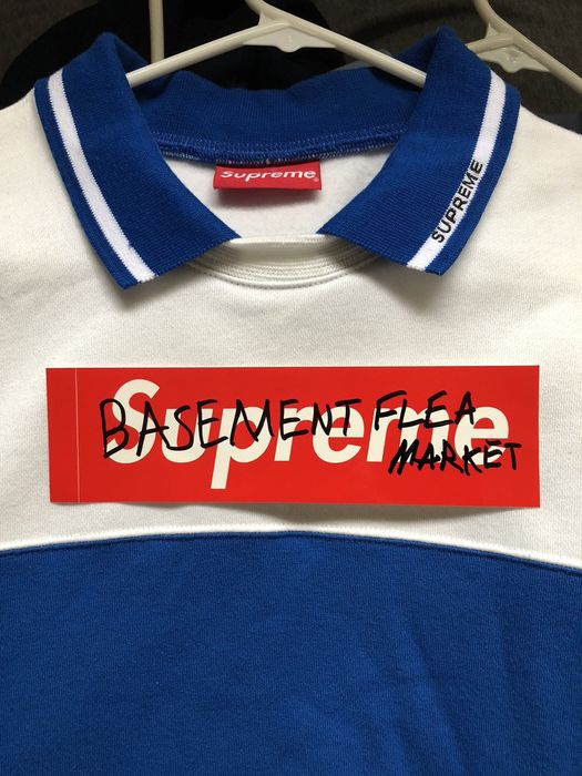 Supreme polo hot sale crewneck