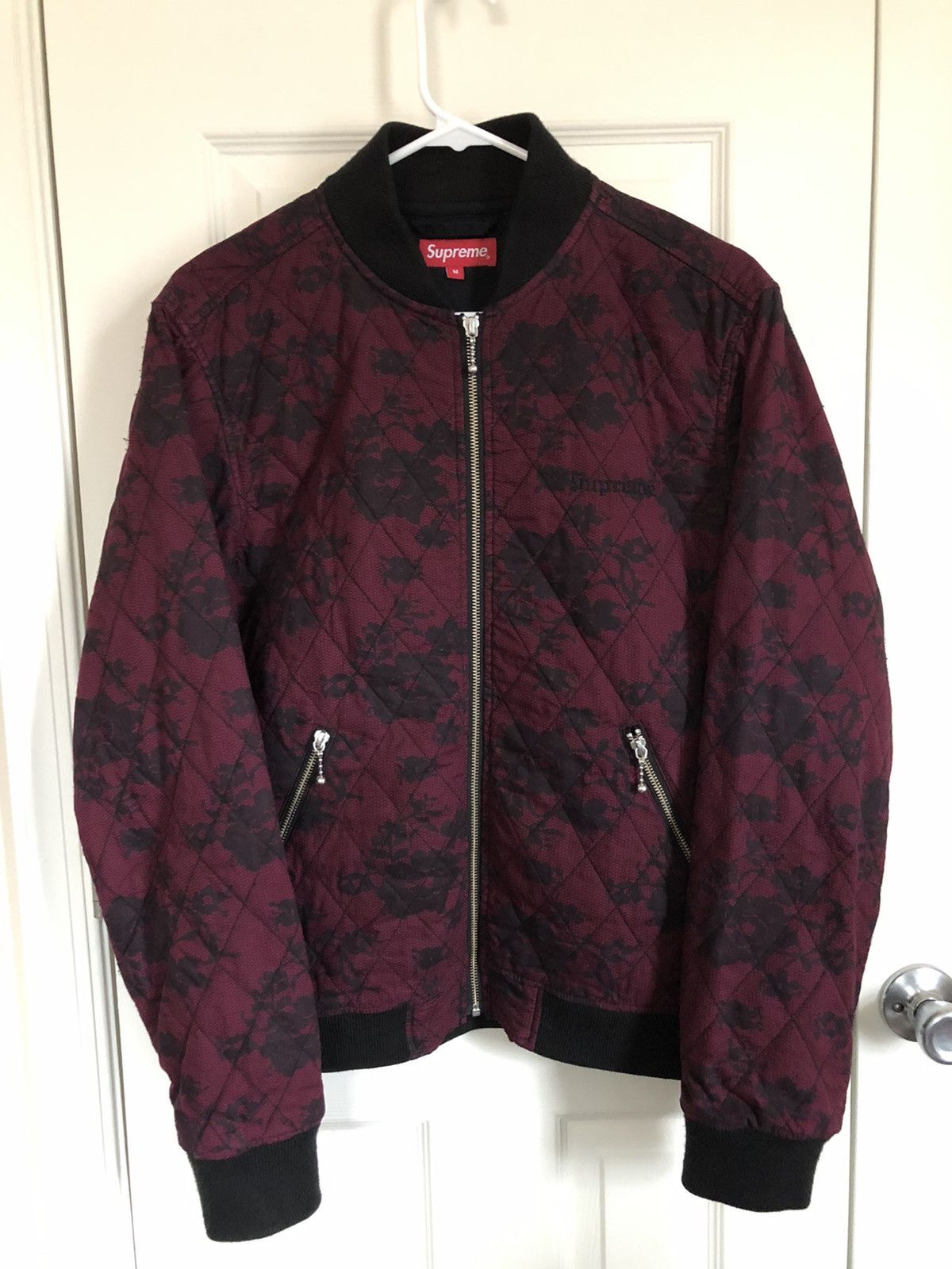 Supreme Supreme Quilted Lace Bomber | Grailed