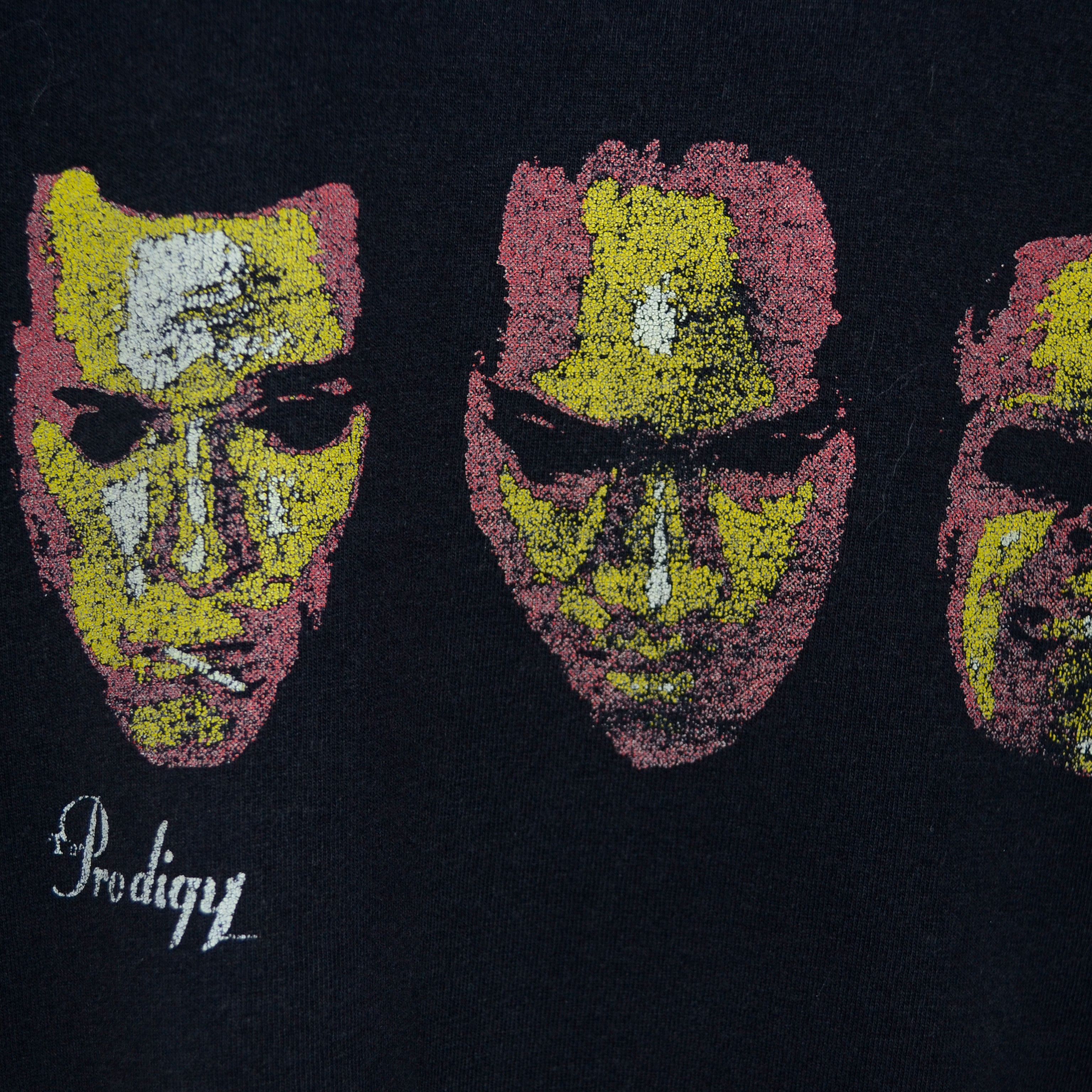 Band Tees Vintage The Prodigy T-Shirt faces 2000s Size US L / EU 52-54 / 3 - 3 Thumbnail