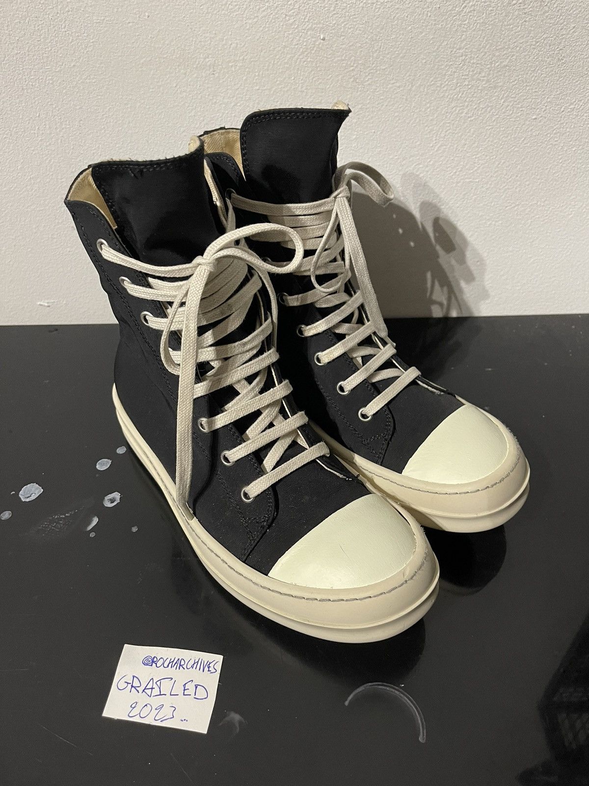 Rick Owens Rick Owens Drkshdw Nylon Ramones High Size US 7 / EU 40 - 9 Thumbnail