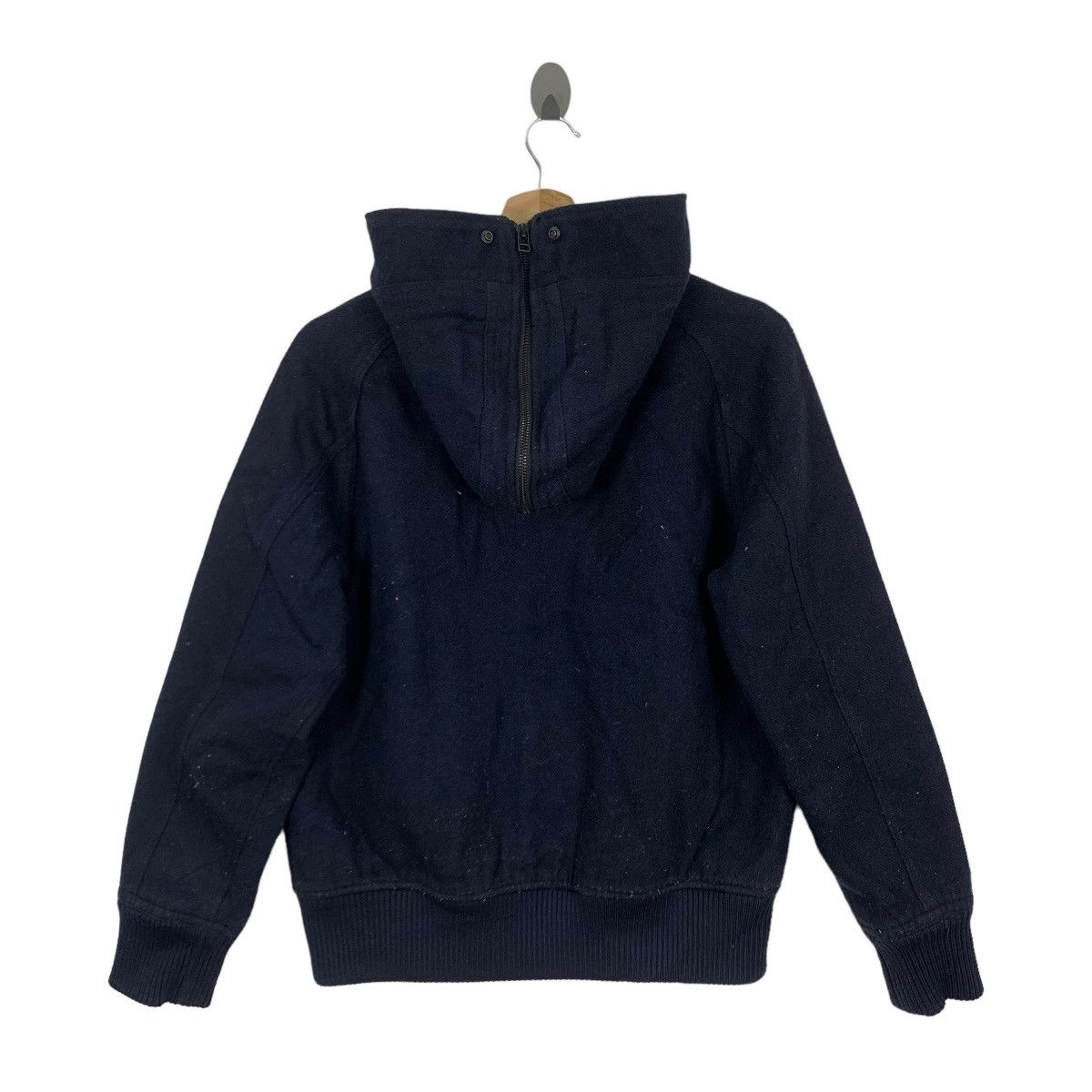 Beams Plus × Japanese Brand Vintage Japanese Brand Beams Wool Zipper Hoodie Jacket Size US M / EU 48-50 / 2 - 6 Thumbnail