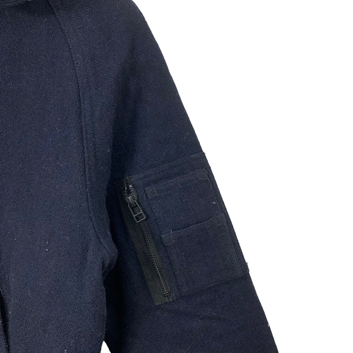 Beams Plus × Japanese Brand Vintage Japanese Brand Beams Wool Zipper Hoodie Jacket Size US M / EU 48-50 / 2 - 5 Thumbnail
