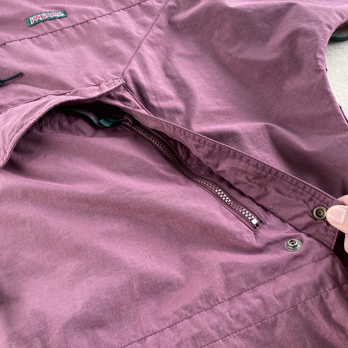 Jansport Vintage Jansport Anorak Hoodie Size US M / EU 48-50 / 2 - 13 Thumbnail