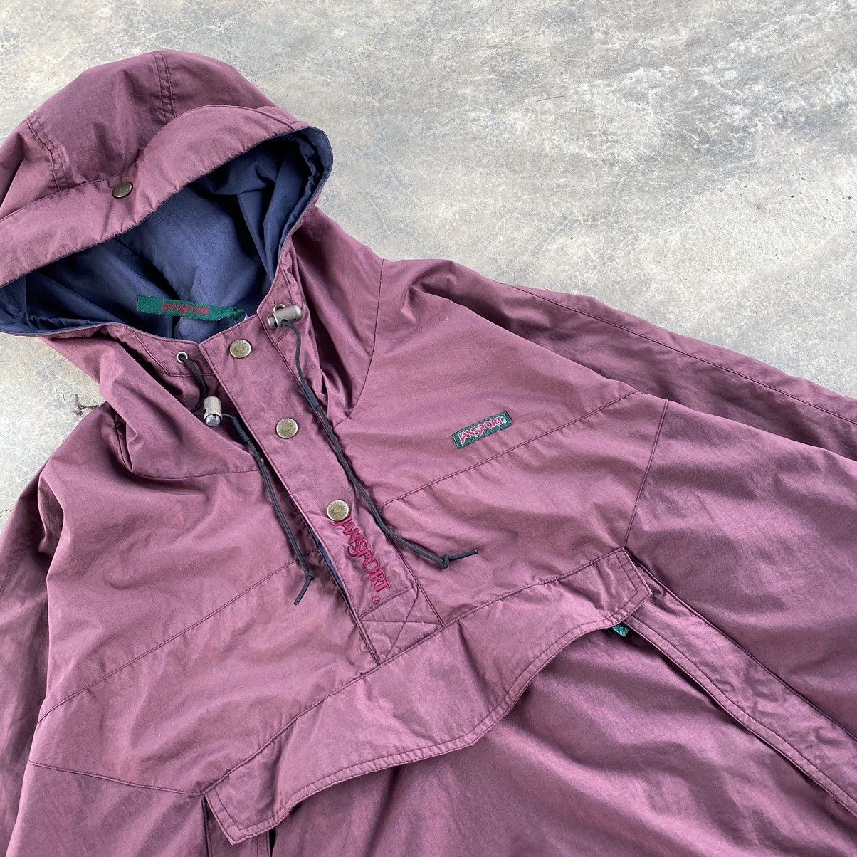 Jansport Vintage Jansport Anorak Hoodie Size US M / EU 48-50 / 2 - 4 Thumbnail