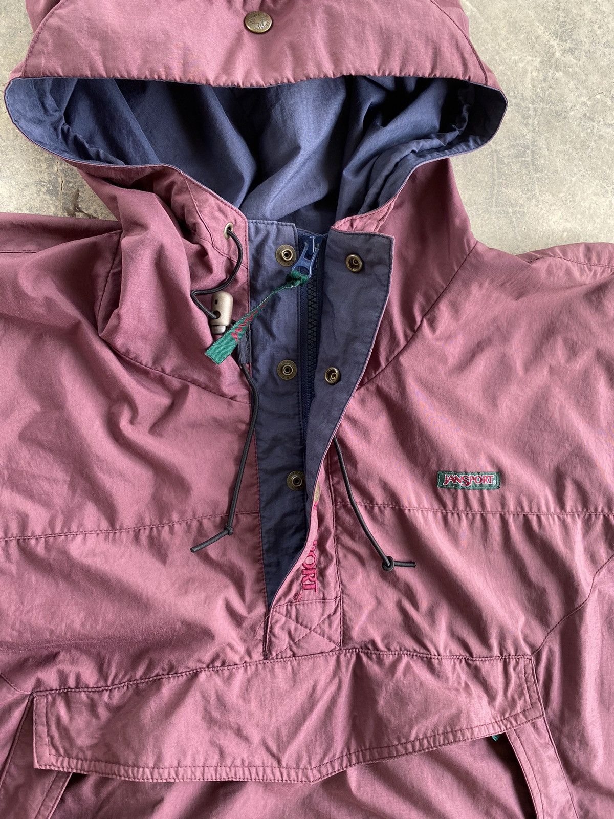 Jansport Vintage Jansport Anorak Hoodie Size US M / EU 48-50 / 2 - 16 Thumbnail