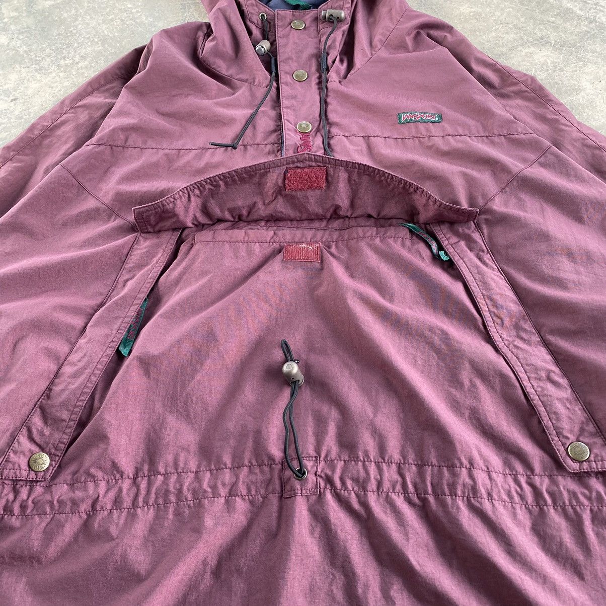 Jansport Vintage Jansport Anorak Hoodie Size US M / EU 48-50 / 2 - 6 Thumbnail