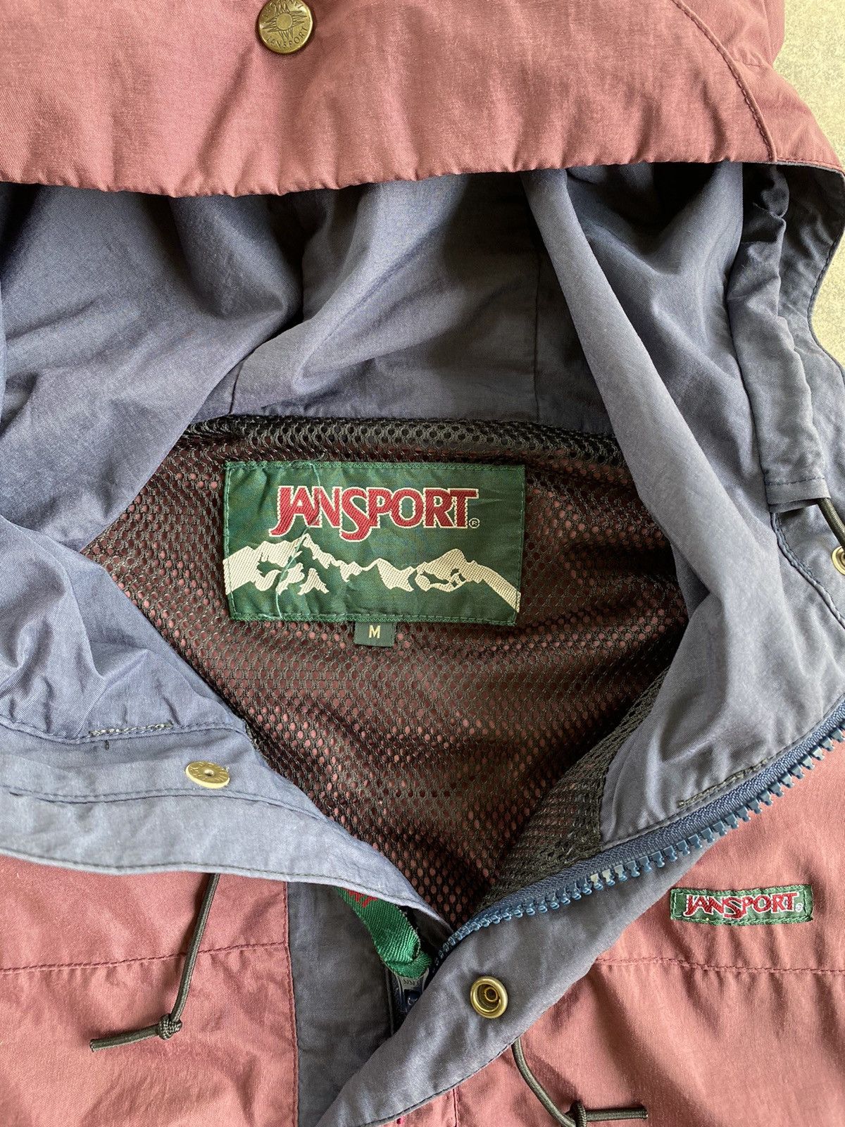 Jansport Vintage Jansport Anorak Hoodie Size US M / EU 48-50 / 2 - 17 Thumbnail