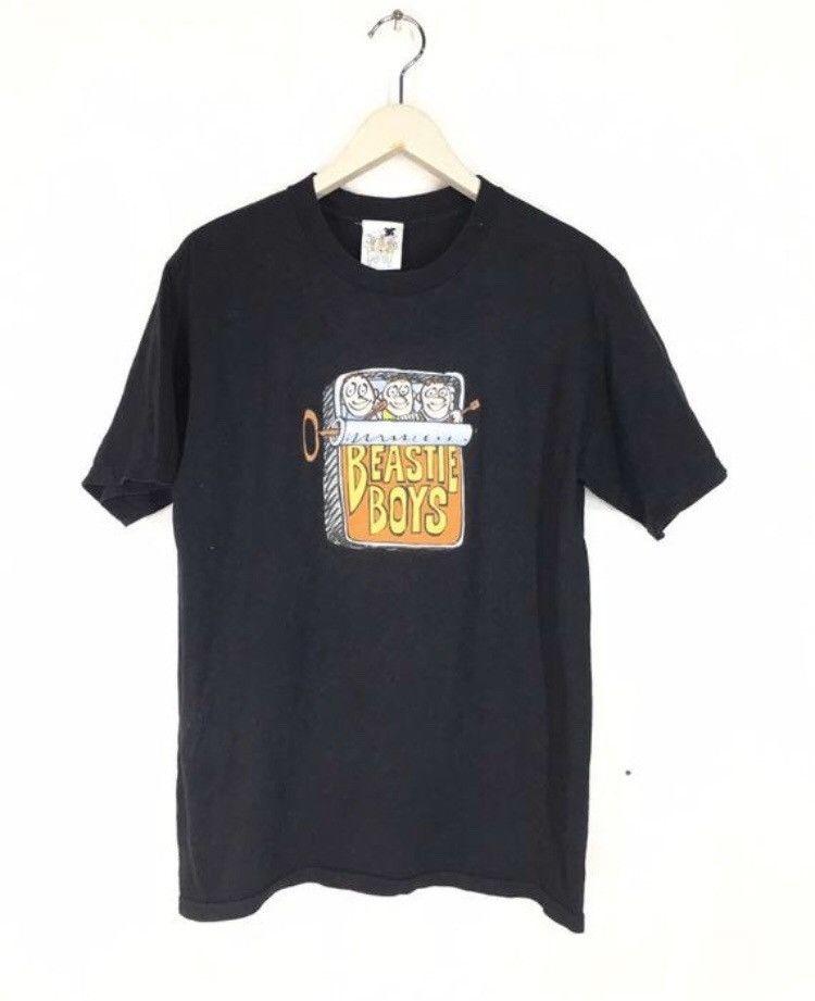 image of Band Tees x Rap Tees Vintage 90's Beastie Boys T-Shirt in Black, Men's (Size Medium)