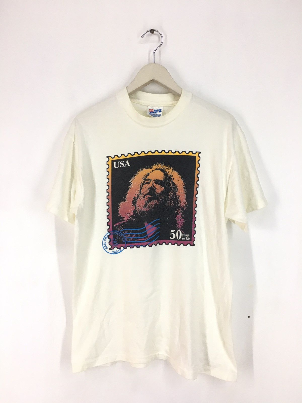 Band Tees Vintage 90s Jerry Garcia Grateful Dead t shirt Size US M / EU 48-50 / 2 - 1 Thumbnail