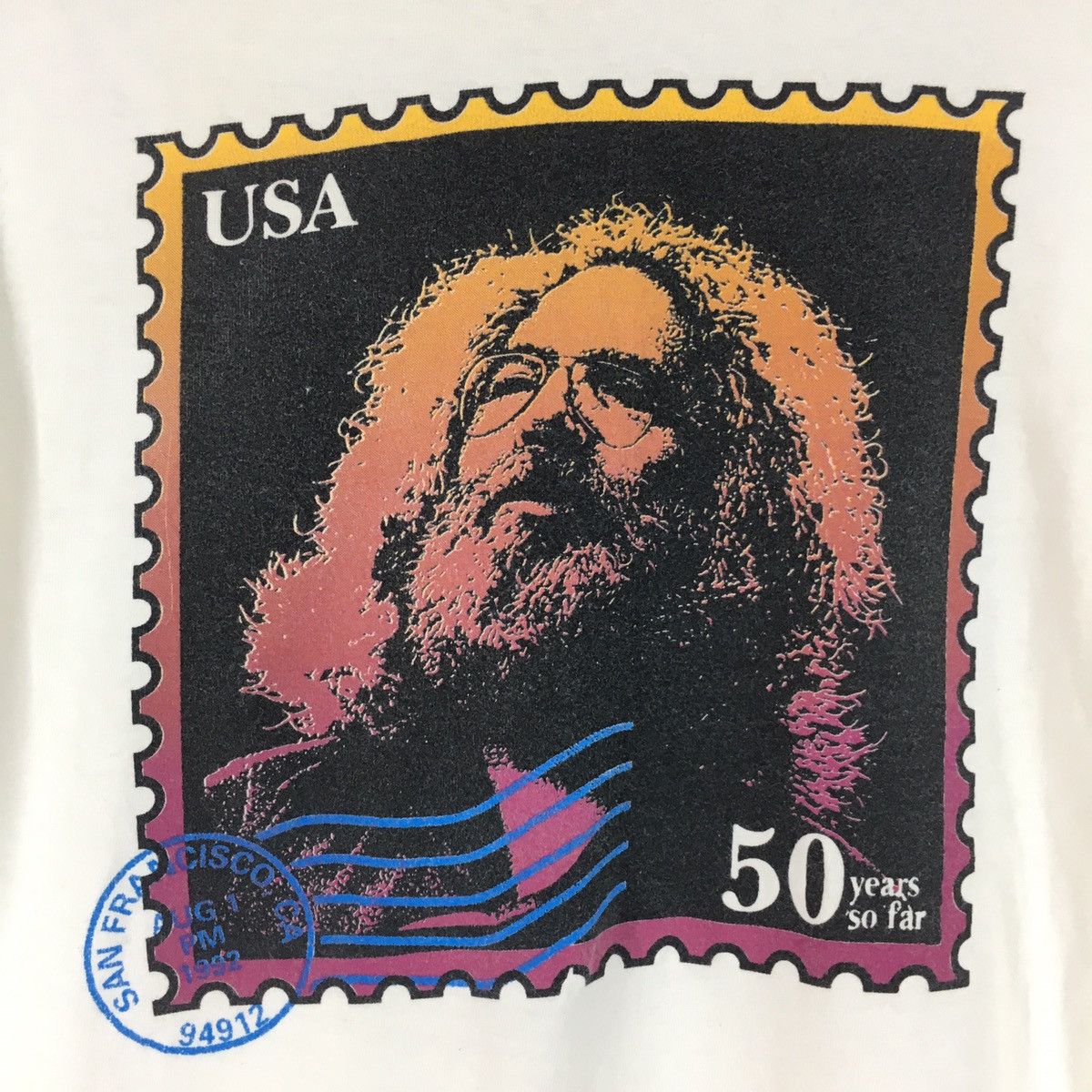 Band Tees Vintage 90s Jerry Garcia Grateful Dead t shirt Size US M / EU 48-50 / 2 - 4 Thumbnail