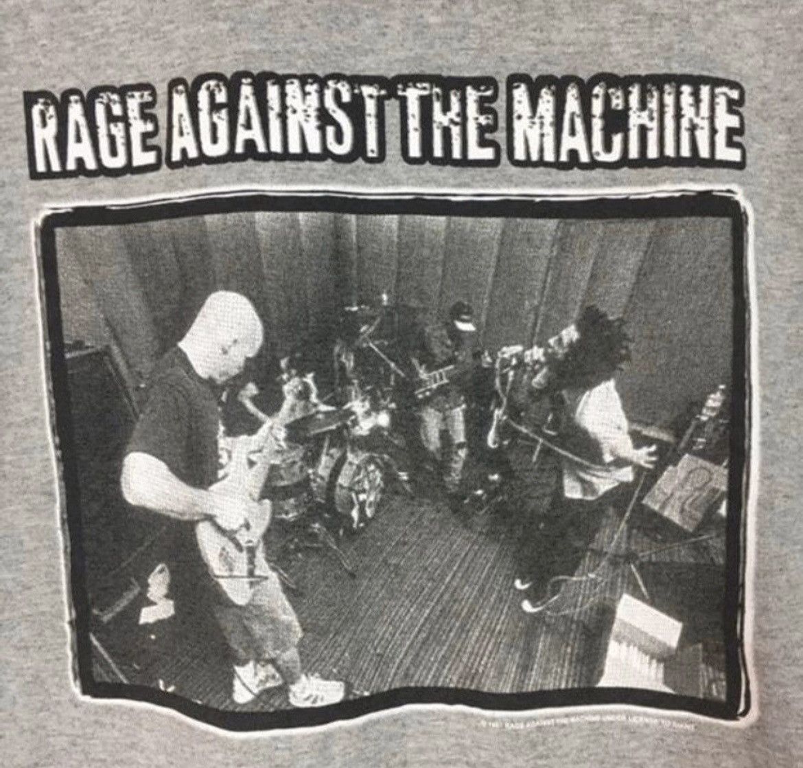 Band Tees Vintage 90s Rage Againt The Macine band t shirt Size US M / EU 48-50 / 2 - 4 Thumbnail