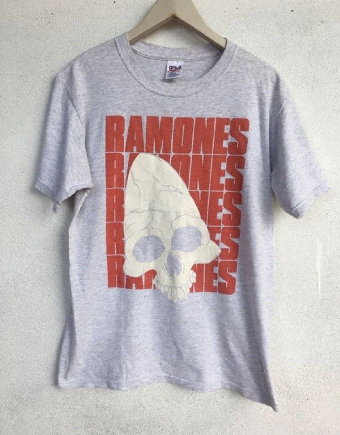 Band Tees Vintage 90s Ramones punk band promo tour concert t shirt Size US M / EU 48-50 / 2 - 1 Thumbnail