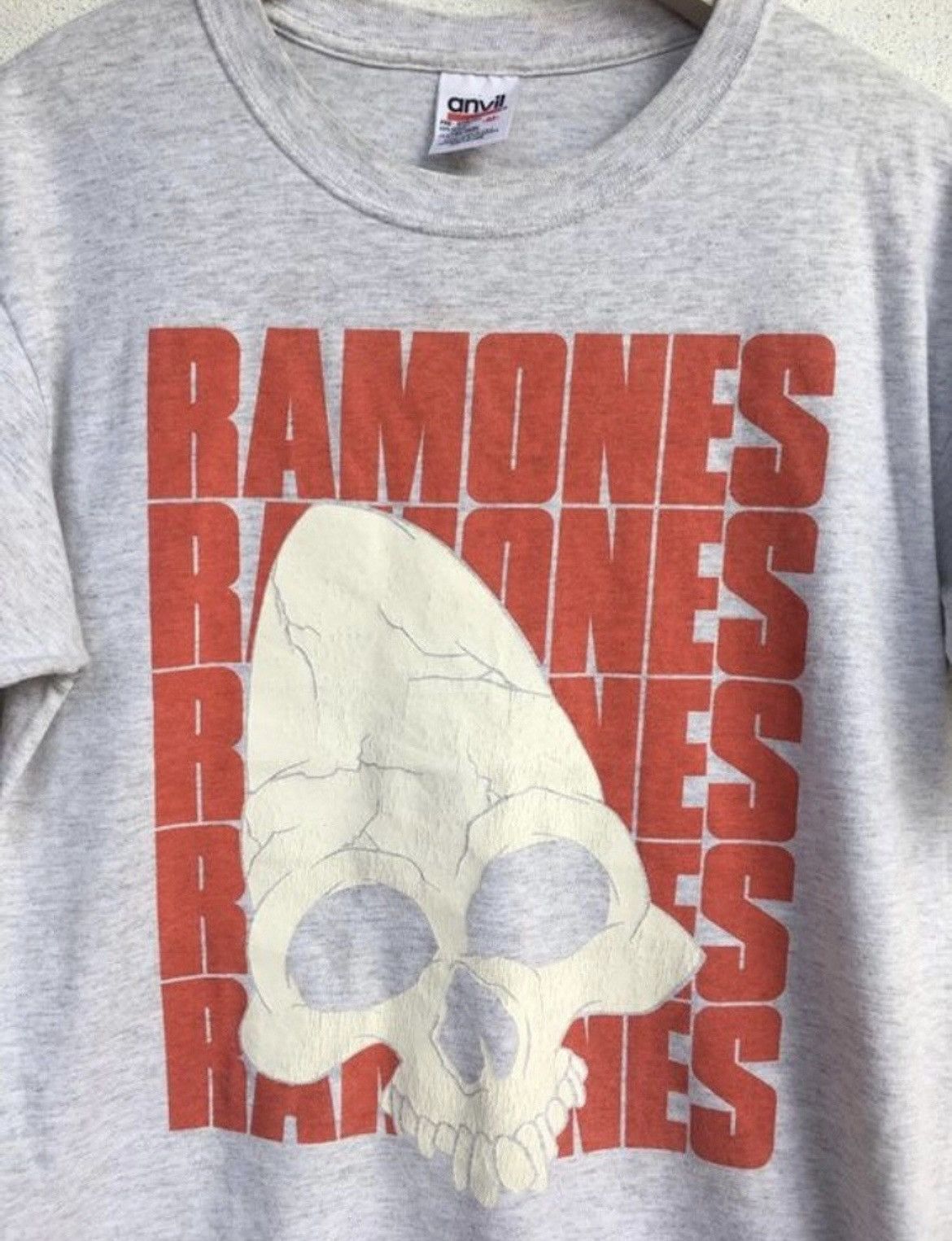 Band Tees Vintage 90s Ramones punk band promo tour concert t shirt Size US M / EU 48-50 / 2 - 4 Thumbnail