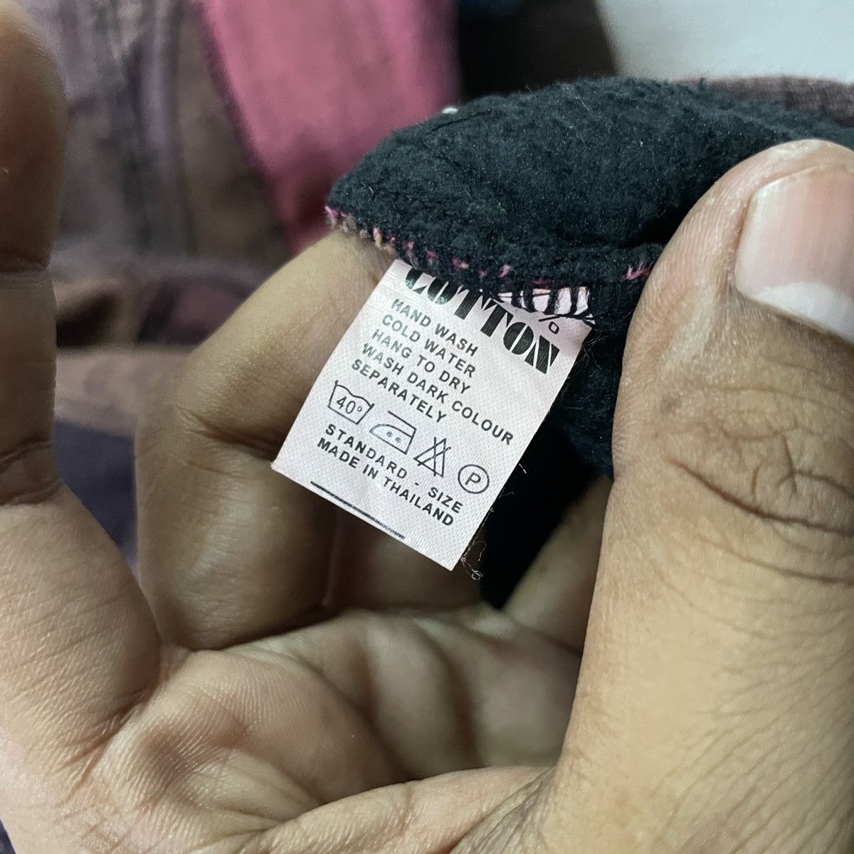 Japanese Brand Vintage Unbranded Patchwork Design Hoodies Jacket Size US S / EU 44-46 / 1 - 5 Thumbnail