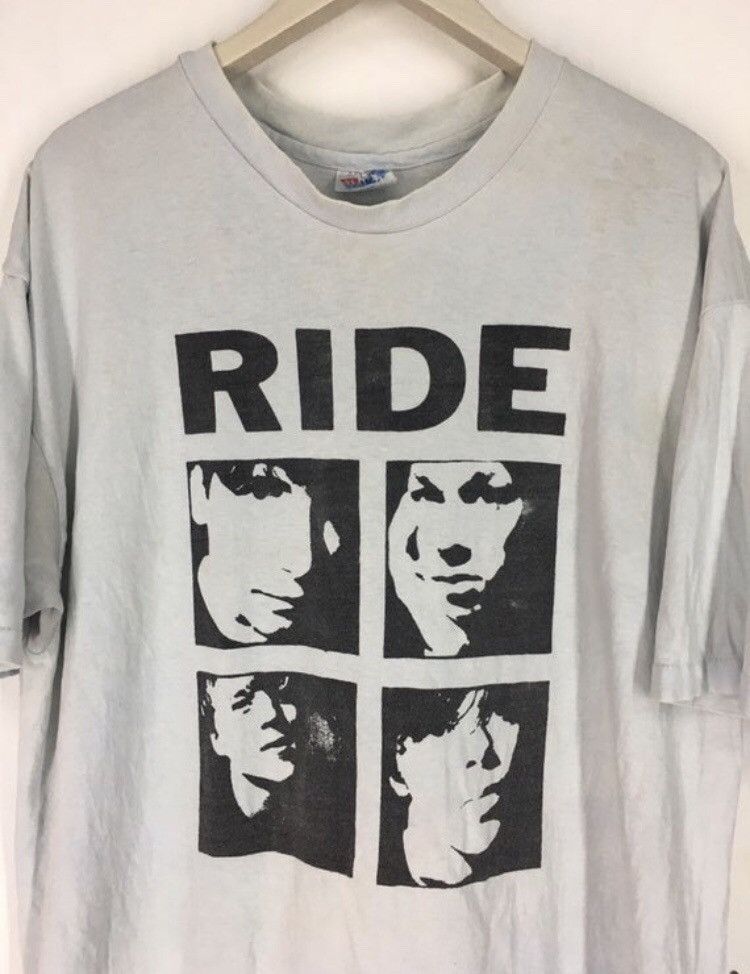 Band Tees Vintage 90s Ride English rock band britpop Size US XL / EU 56 / 4 - 3 Thumbnail