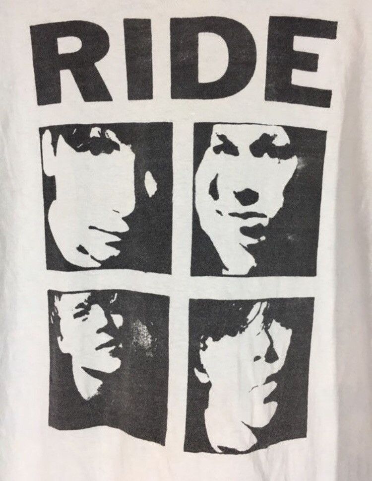 Band Tees Vintage 90s Ride English rock band britpop Size US XL / EU 56 / 4 - 4 Thumbnail