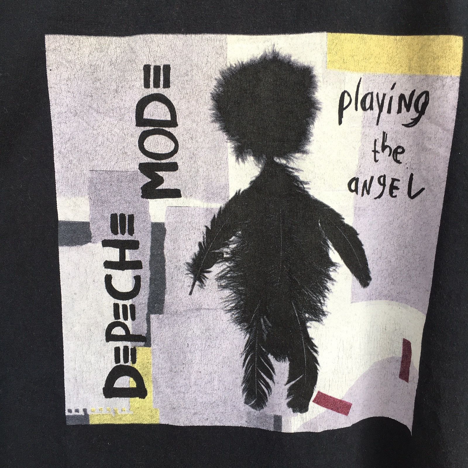 Band Tees Vtg Depache Mode English Electronic Band Playing The Angel Size US XXL / EU 58 / 5 - 4 Thumbnail