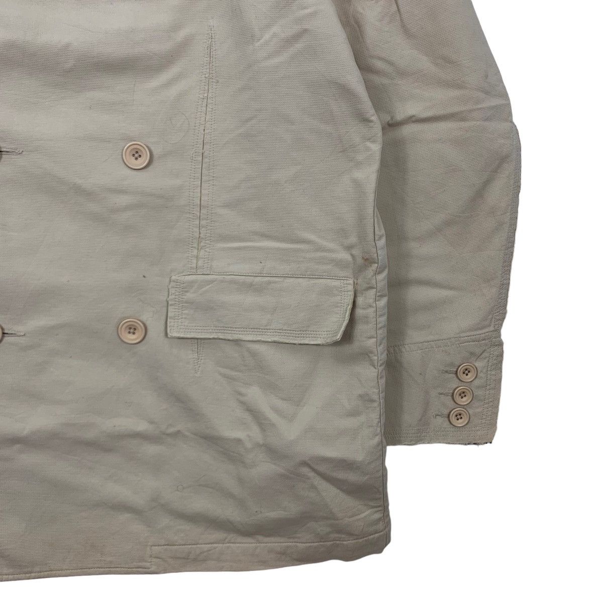 Vintage Vintage Semantic Design Double Breasted Button Jacket Size US L / EU 52-54 / 3 - 4 Thumbnail