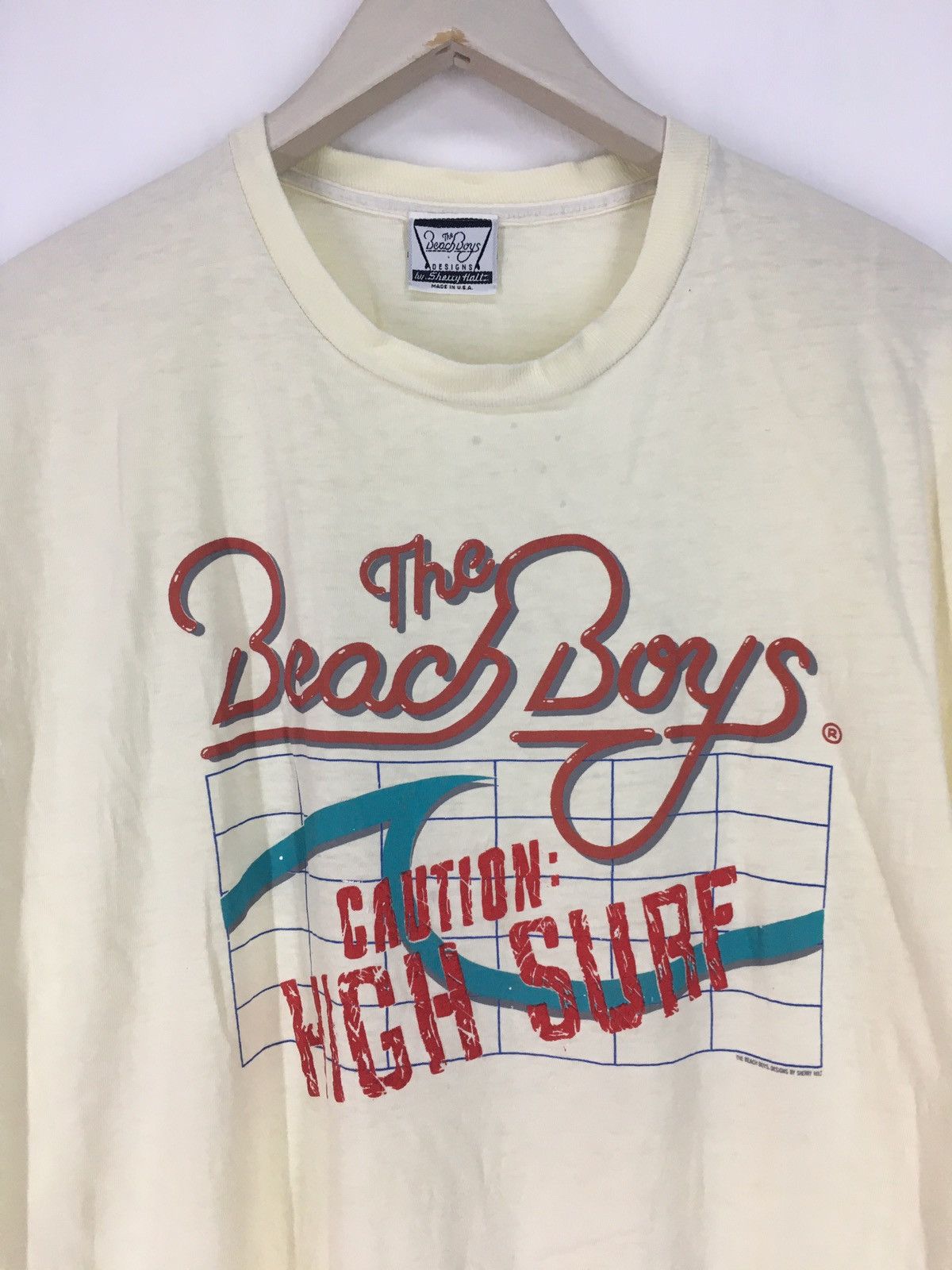 Band Tees Vintage 90s The Beach Boys design by Sherry Halt Size US XL / EU 56 / 4 - 3 Thumbnail