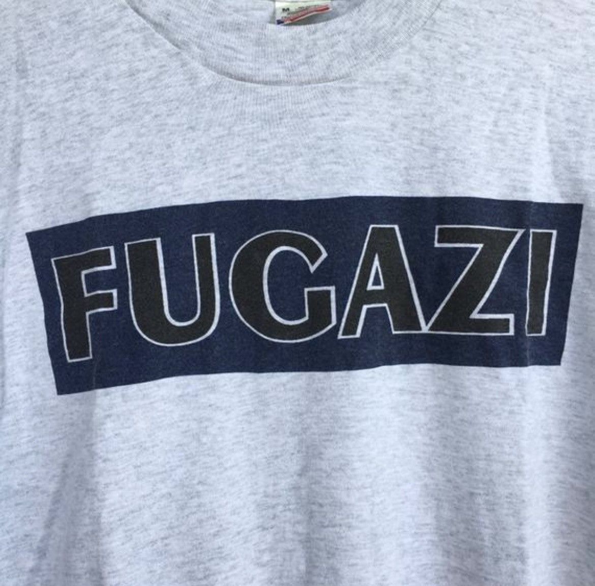 Band Tees Vintage 90s Fugazi punk band promo t shirt Size US M / EU 48-50 / 2 - 4 Thumbnail