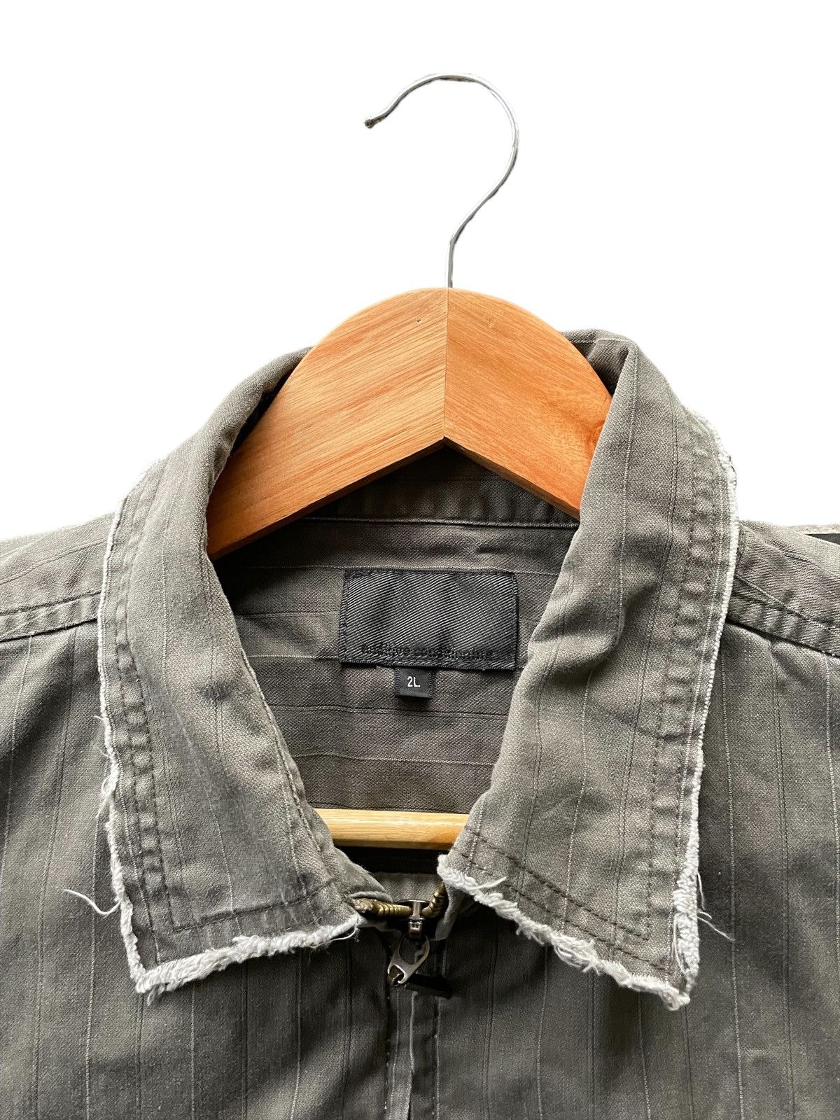Japanese Brand Additive Conditiong Zipper Shirt Size US XL / EU 56 / 4 - 8 Thumbnail