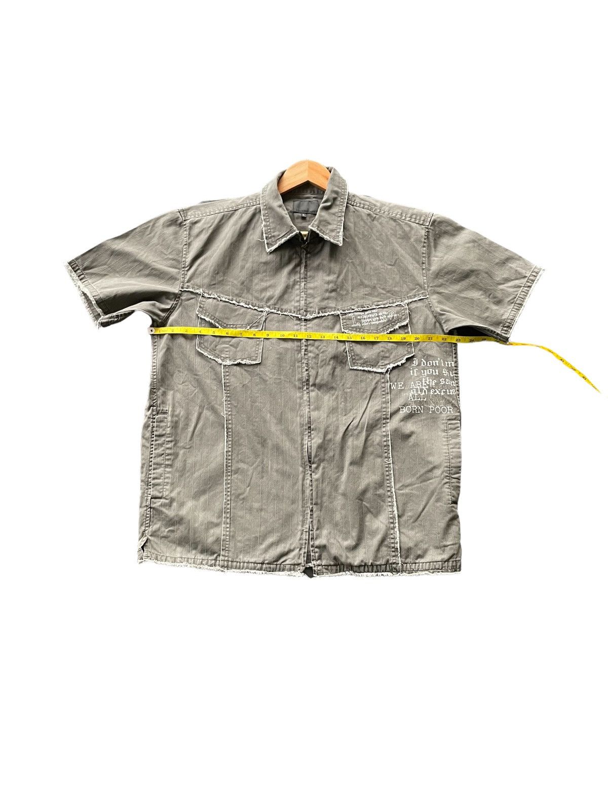 Japanese Brand Additive Conditiong Zipper Shirt Size US XL / EU 56 / 4 - 2 Thumbnail