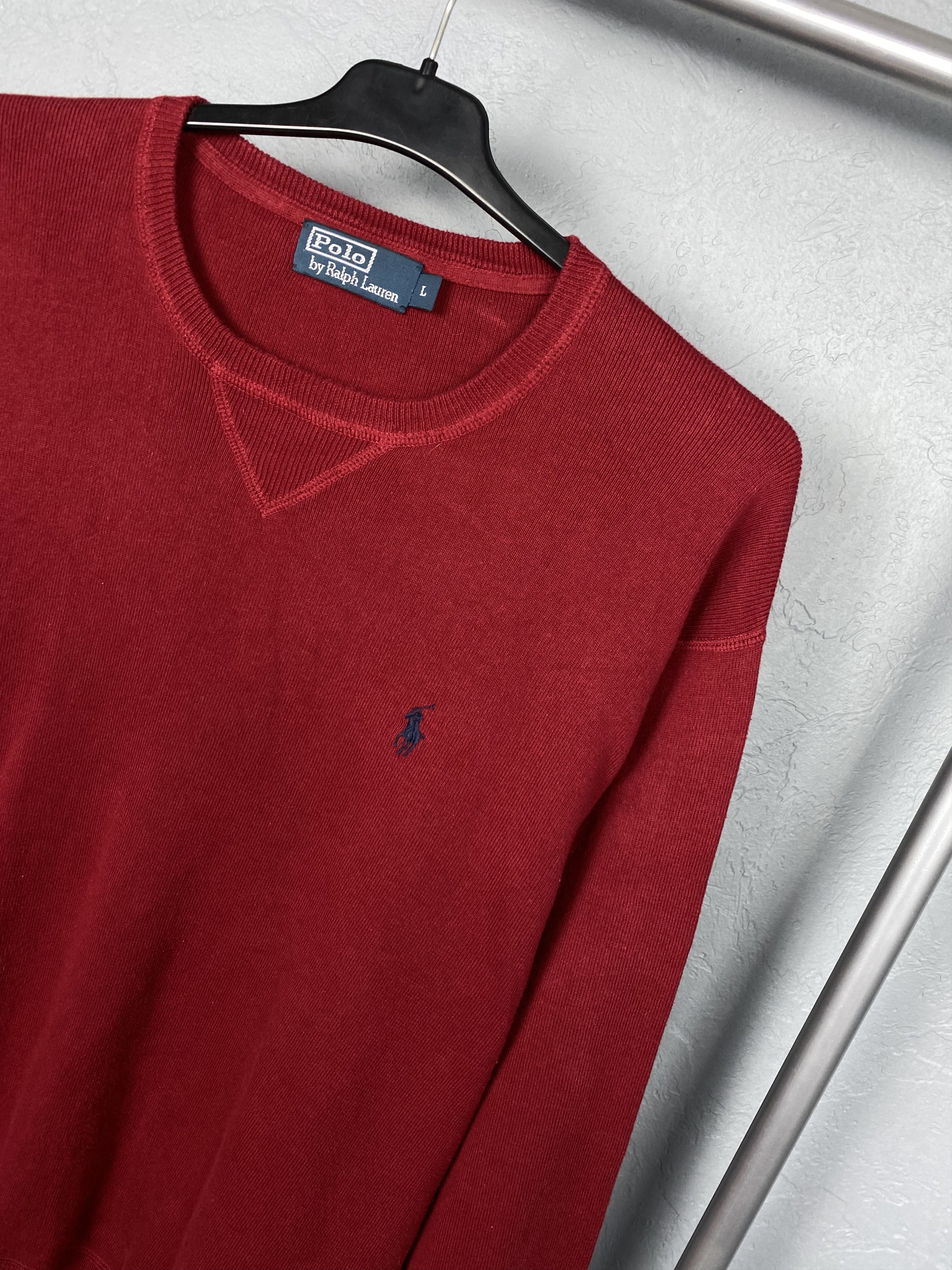 Polo Ralph Lauren Polo Ralph Lauren Vintage Knit Sweatshirt Sweater Size US L / EU 52-54 / 3 - 2 Thumbnail