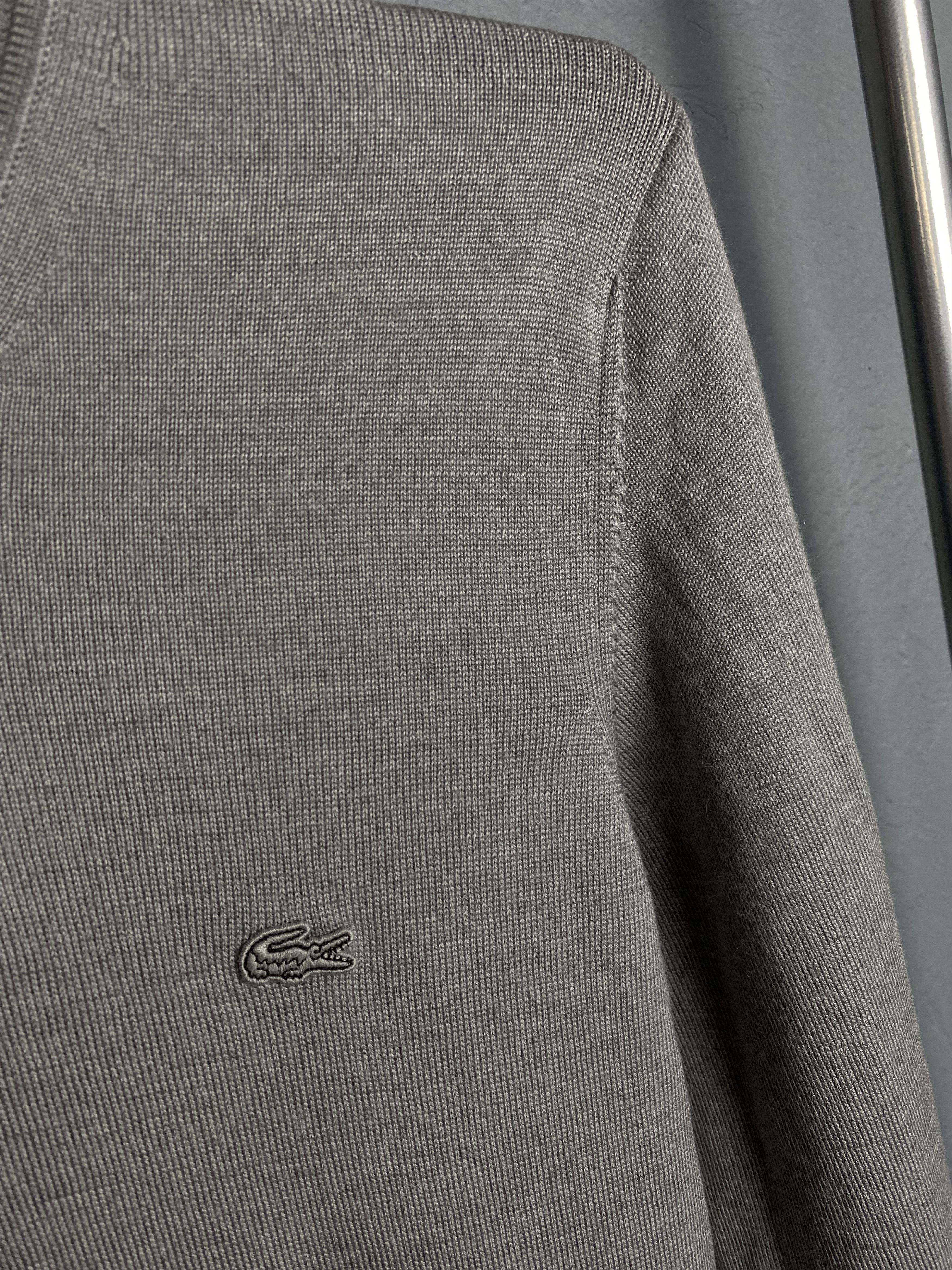 Lacoste Lacoste Vintage Mens Wool Knit Crew Neck Sweater Size US S / EU 44-46 / 1 - 3 Thumbnail