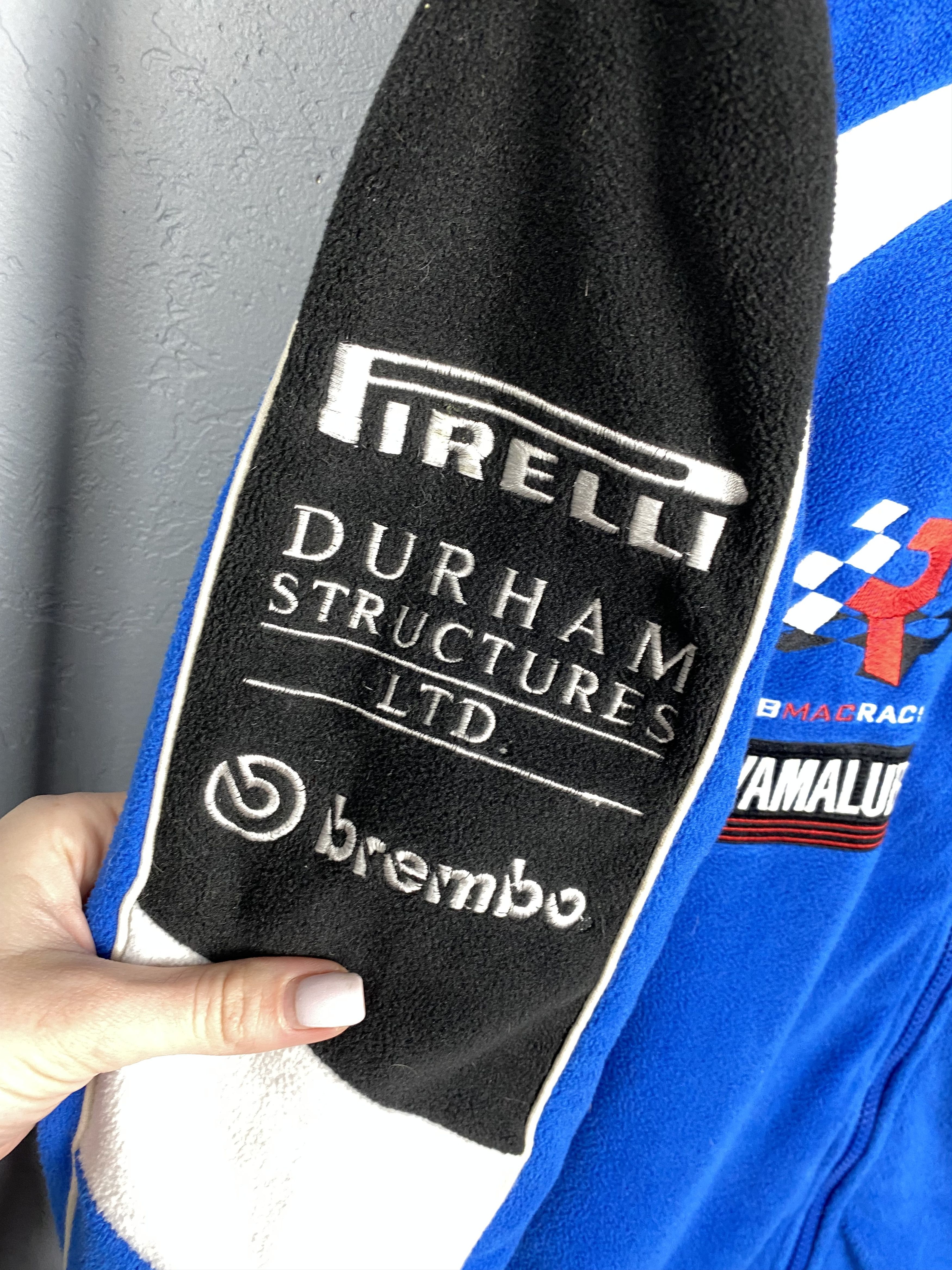 Formula 1 Yamaha Racing Team Vintage Mens Fleece Jacket Size US S / EU 44-46 / 1 - 8 Thumbnail