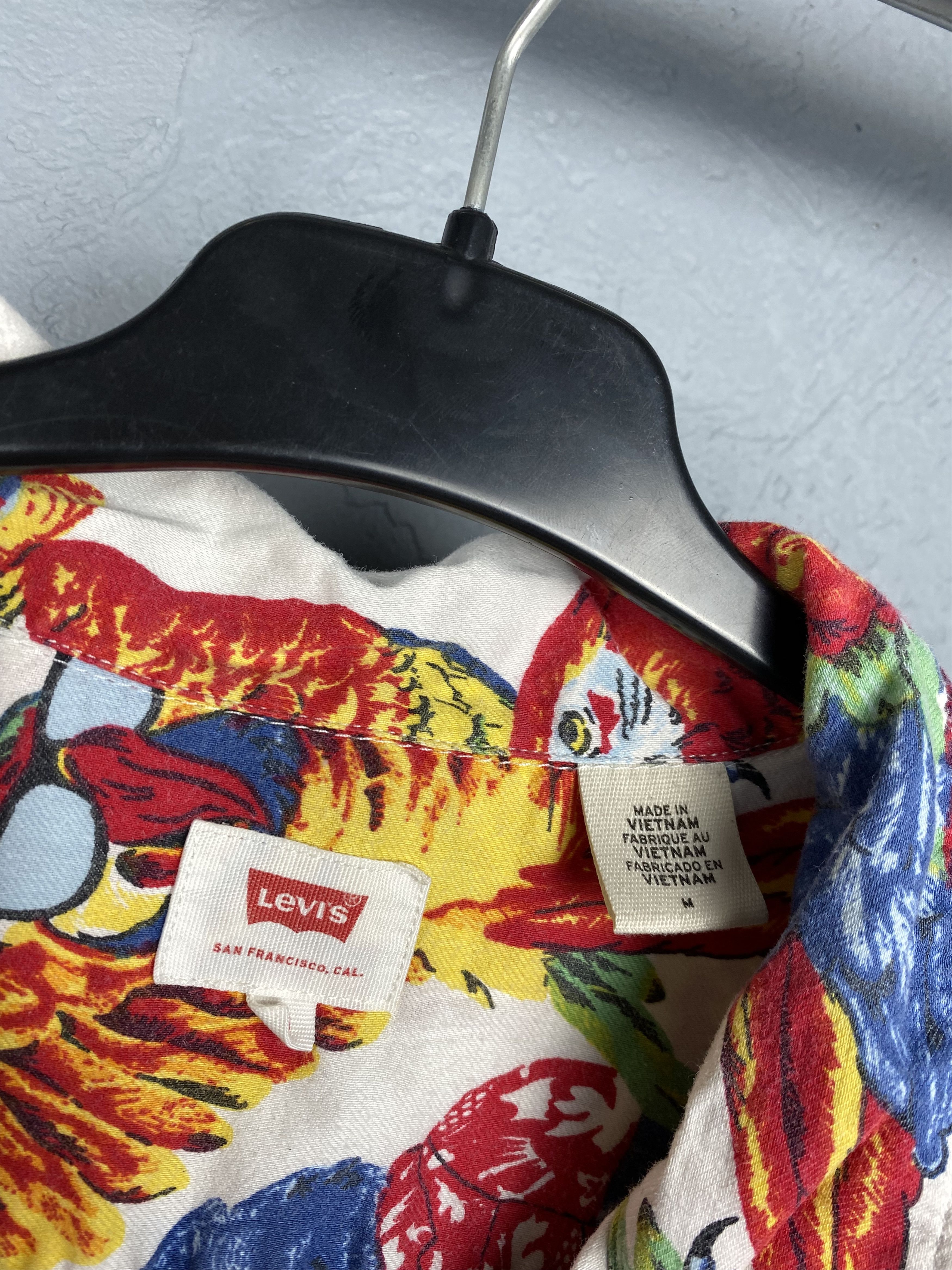 Levi's × Levi's Vintage Clothing Levis Vintage Mens Hawaiian Shirt Aloha Size US M / EU 48-50 / 2 - 4 Thumbnail