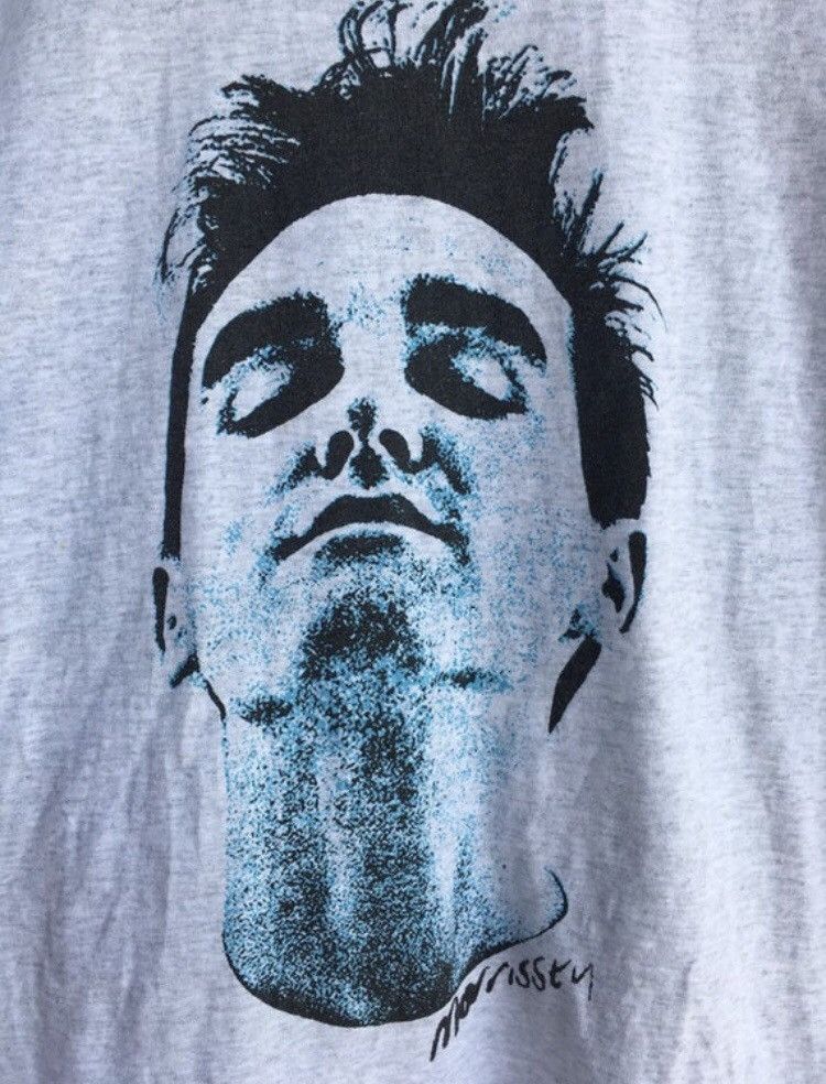 Band Tees Vintage 90s Morrissey The Smiths band britpop Size US M / EU 48-50 / 2 - 4 Thumbnail