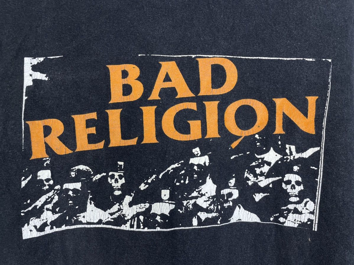 Vintage Y2K Bad Religion punk band t shirt