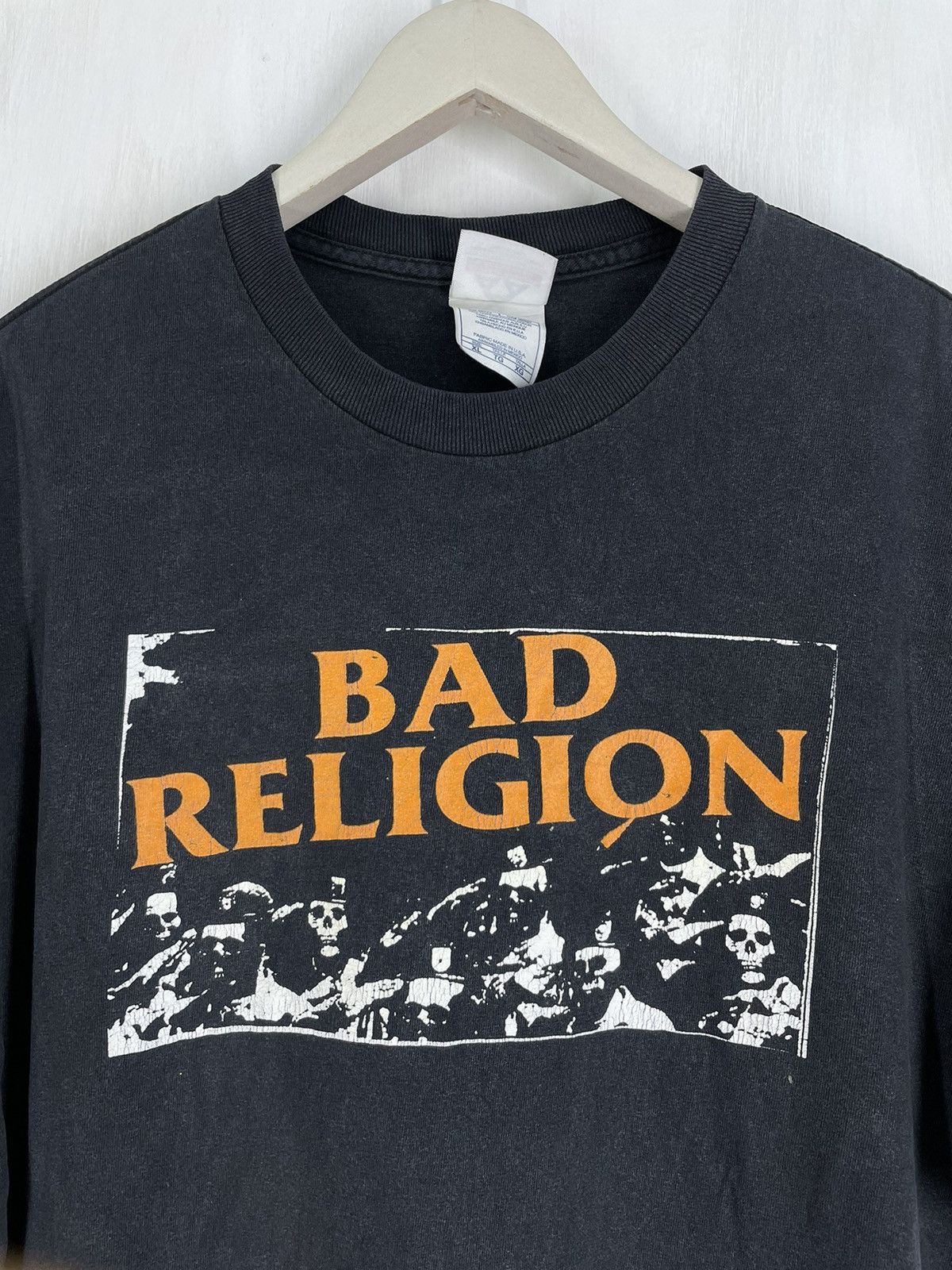 Vintage Y2K Bad Religion punk band t shirt