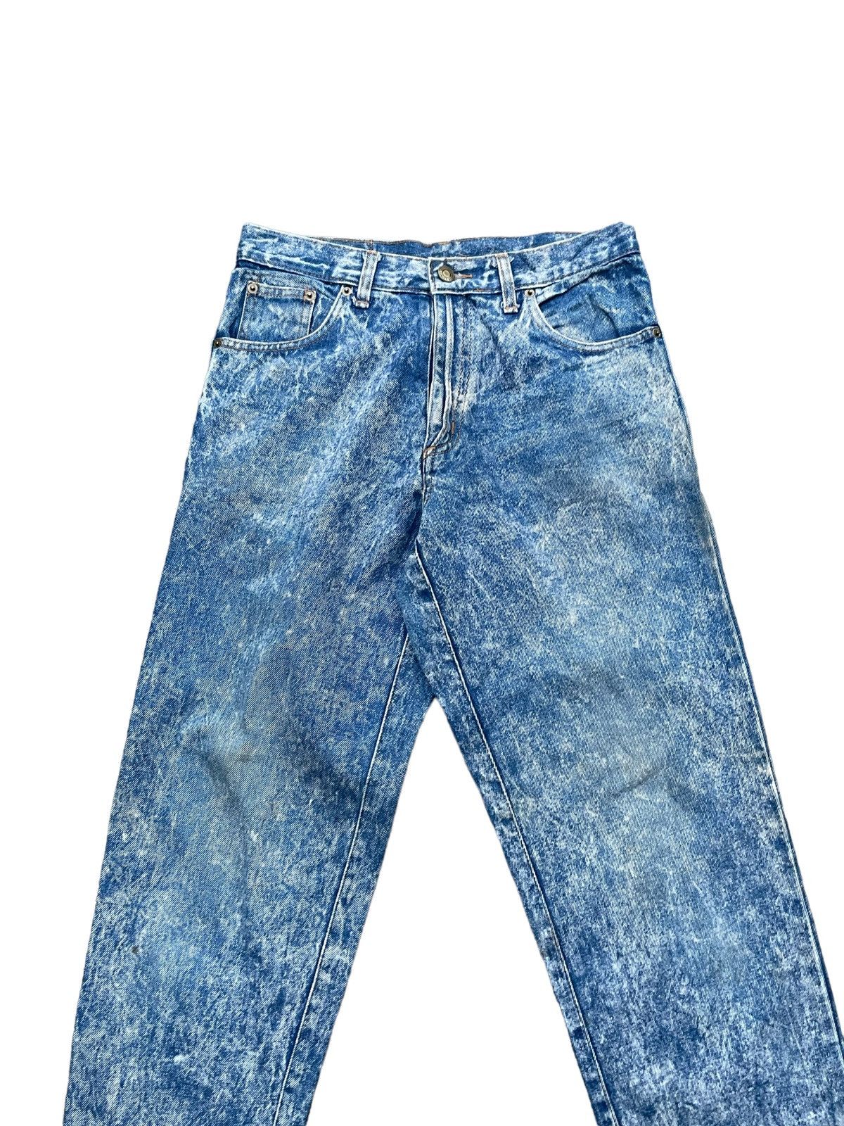 Vintage Vintage Zippo Acid Wash Denim Size US 30 / EU 46 - 4 Thumbnail
