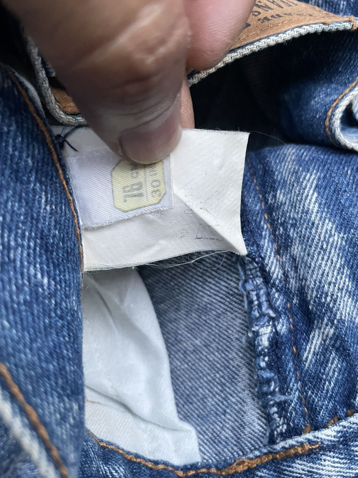 Vintage Vintage Zippo Acid Wash Denim Size US 30 / EU 46 - 15 Thumbnail