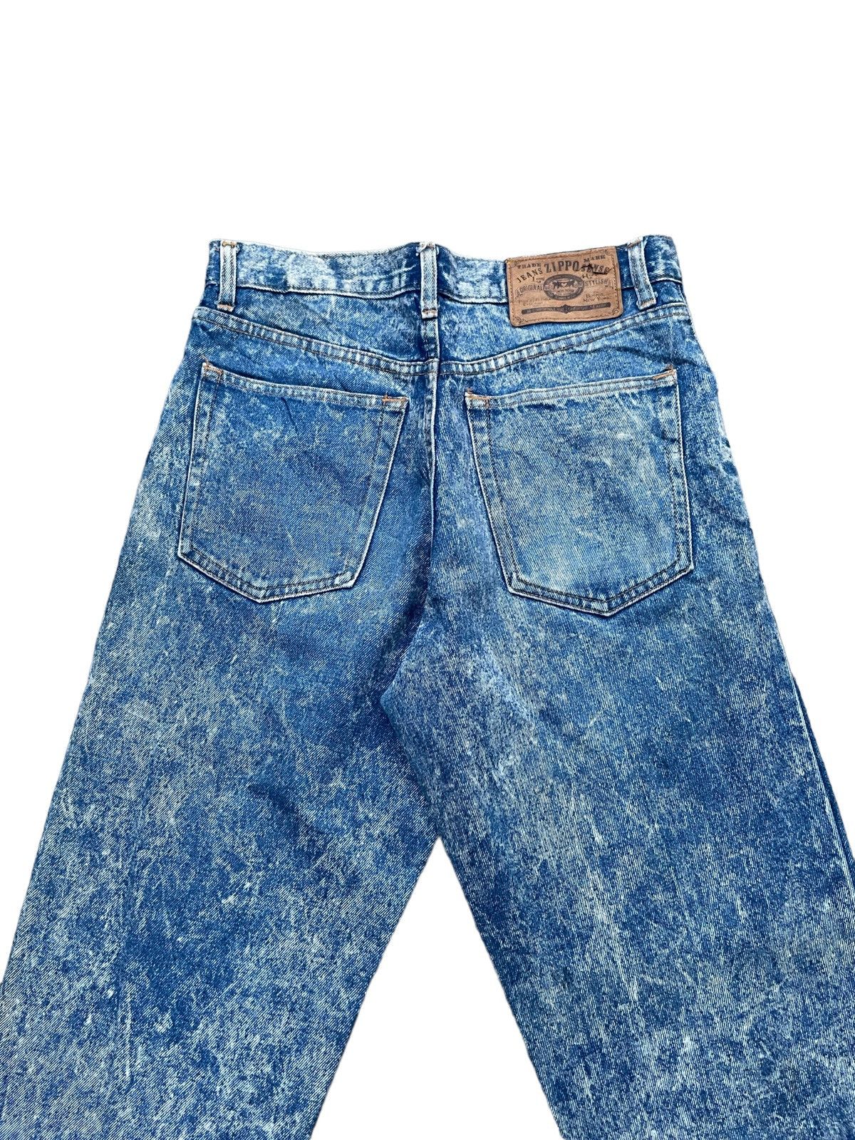 Vintage Vintage Zippo Acid Wash Denim Size US 30 / EU 46 - 10 Thumbnail