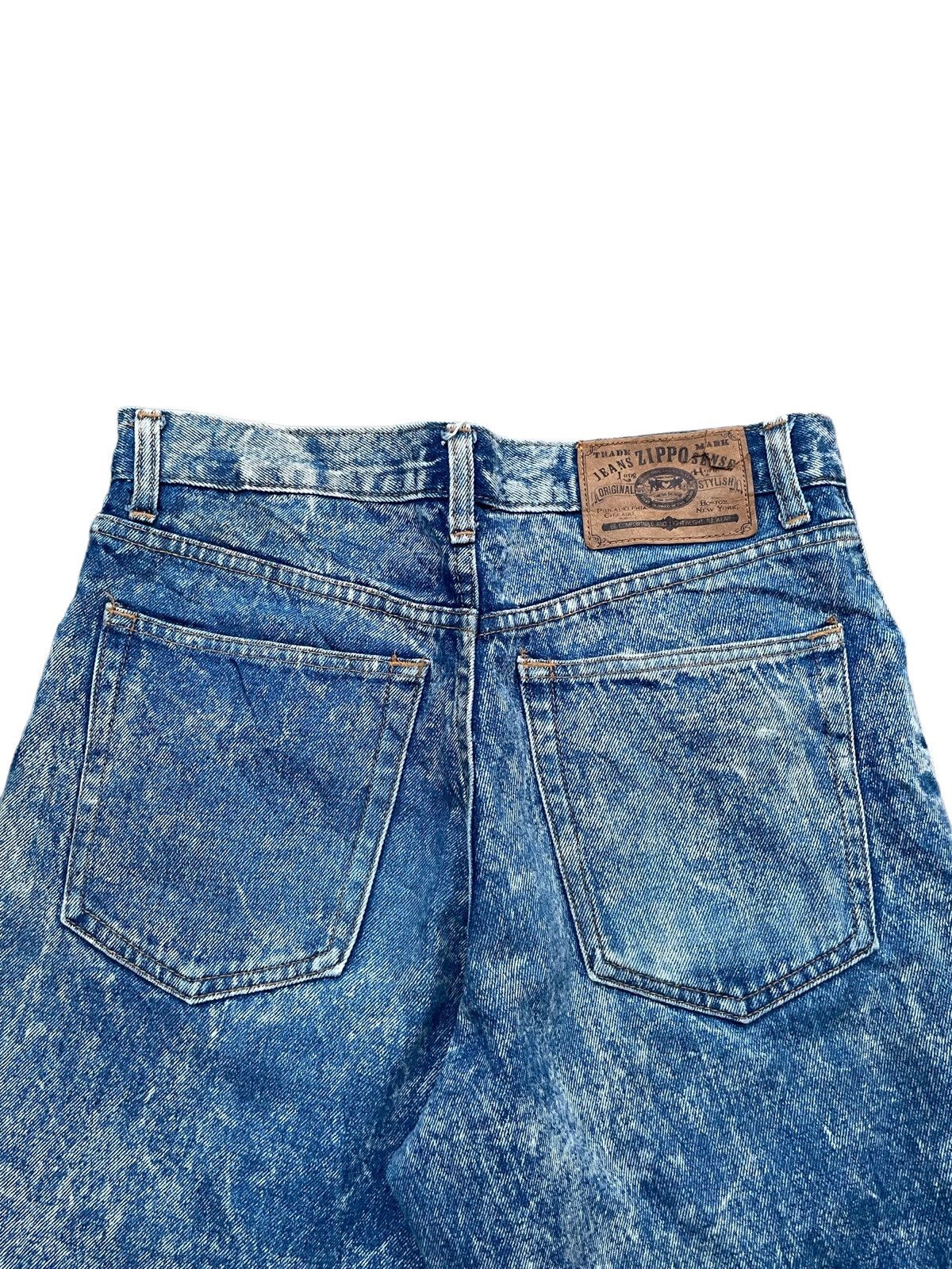 Vintage Vintage Zippo Acid Wash Denim Size US 30 / EU 46 - 12 Thumbnail