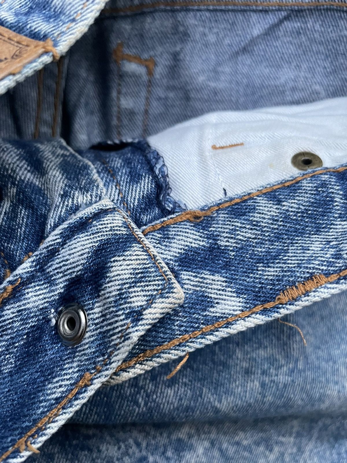 Vintage Vintage Zippo Acid Wash Denim Size US 30 / EU 46 - 16 Thumbnail