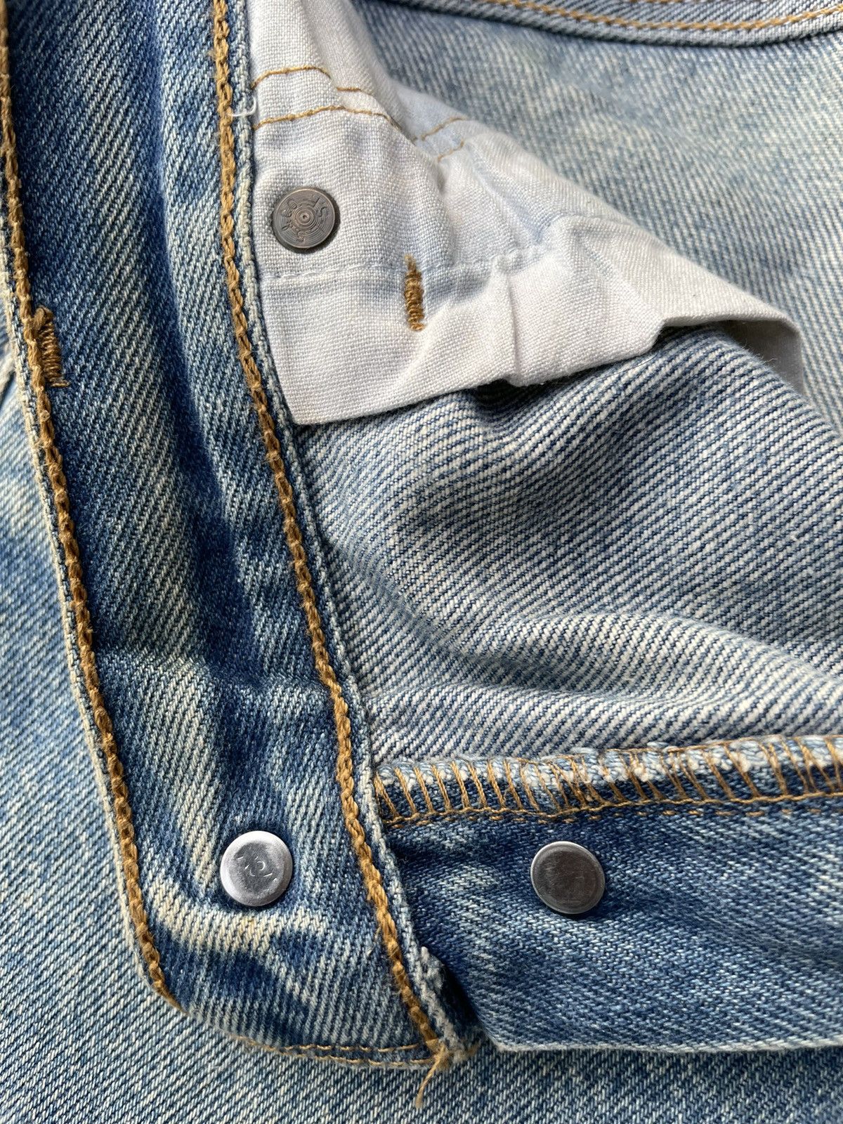 Levi's Levis 501 e Single R Vintage Aging Faded Wash Size US 31 - 23 Thumbnail