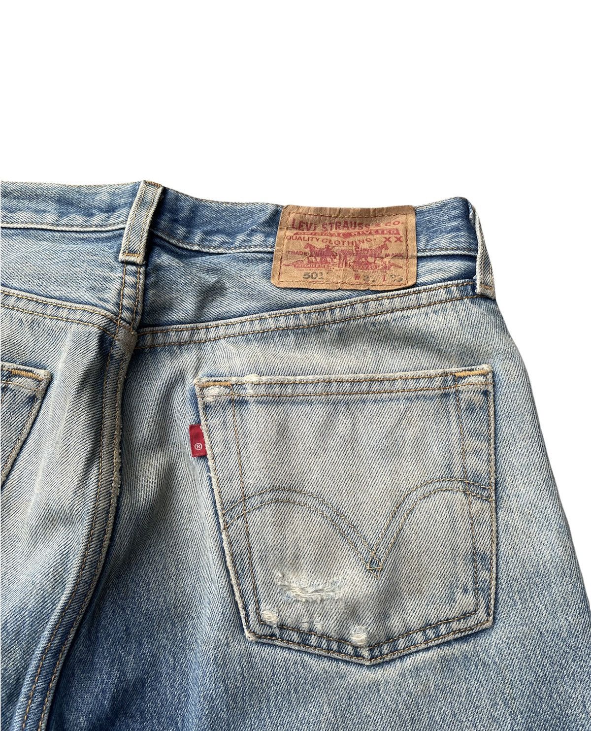 Levi's Levis 501 e Single R Vintage Aging Faded Wash Size US 31 - 12 Thumbnail